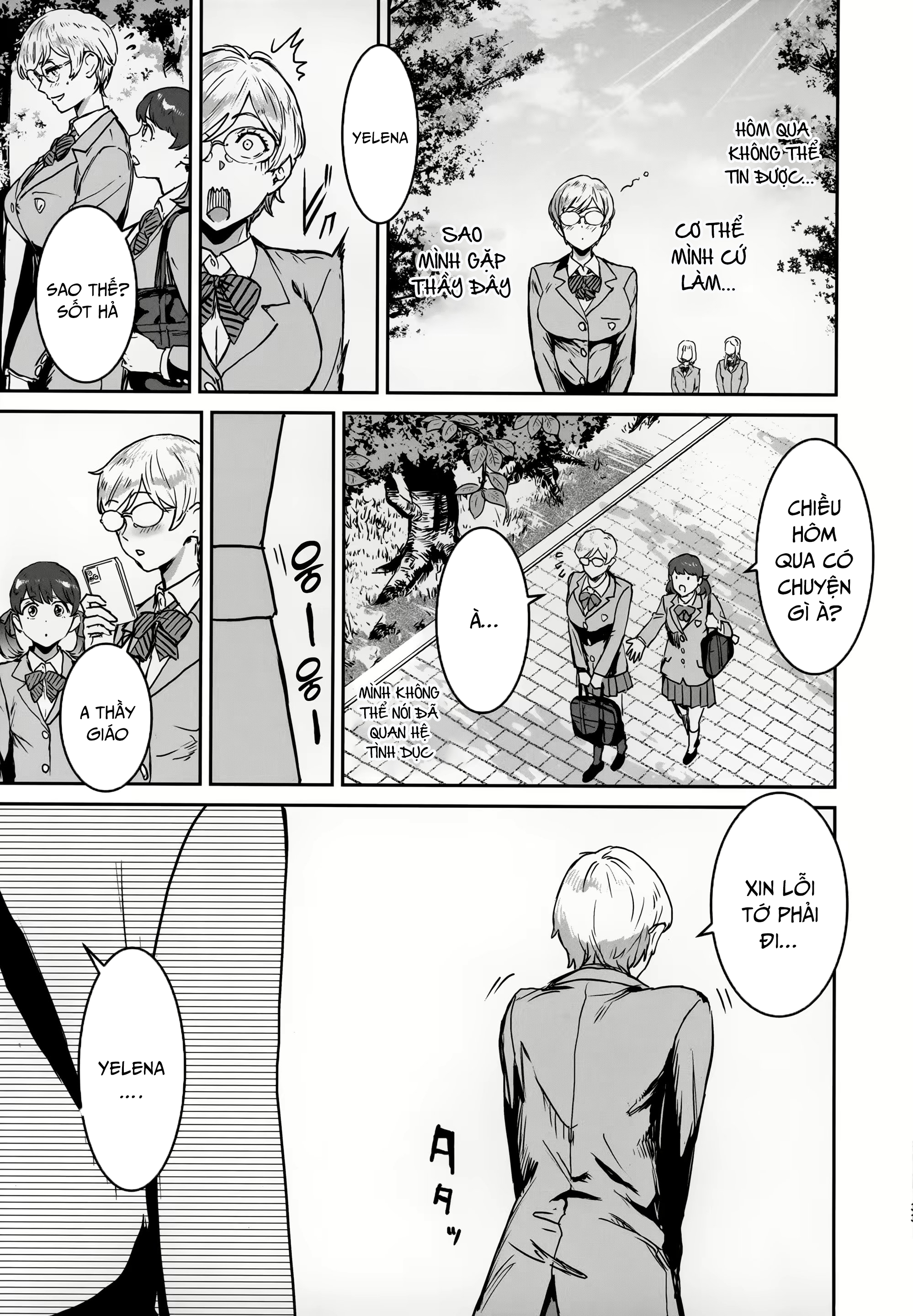 Đọc truyện hentai Cô gái đeo kính xinh đẹp lạnh lùng đang làm nhiệm vụ giáo viên - Oneshot