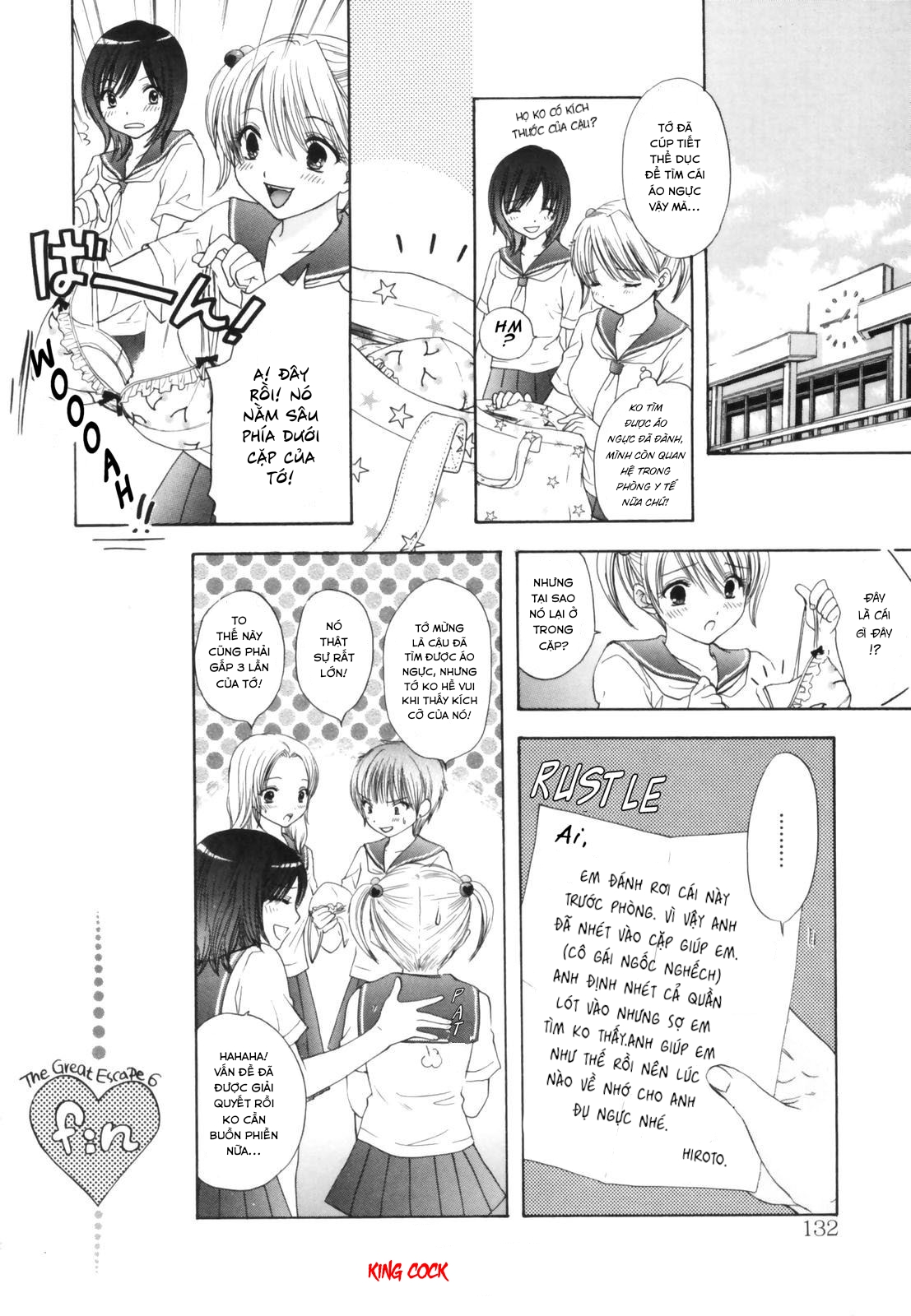 Đọc truyện hentai Cuộc đào thoát vĩ đại - Chap 6 áo ngực