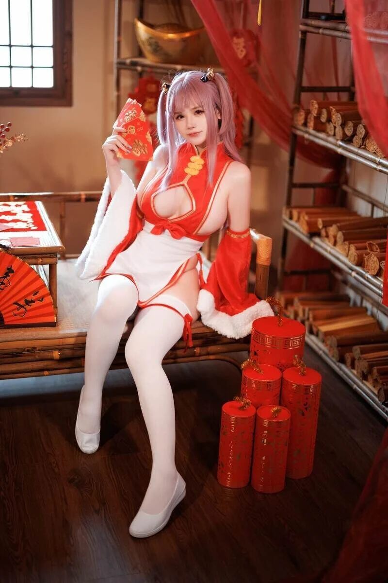 Đọc truyện hentai Tuyển tập Albums siêu phẩm Cosplay - Chap 77 -  Rissoft344 - Honoka Qipao
