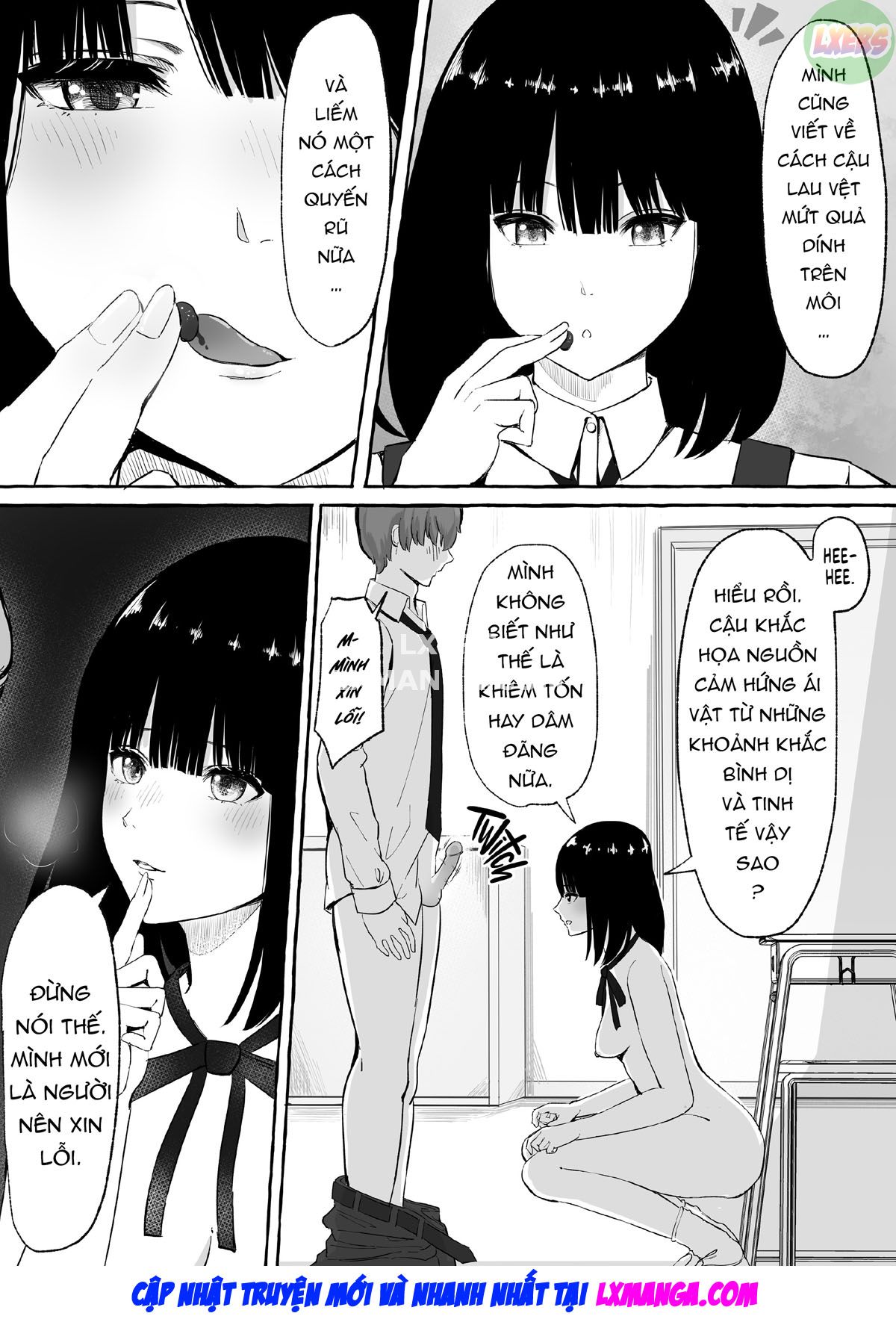 Đọc truyện hentai Câu lạc bộ văn học dành cho nữ và nữ - Oneshot