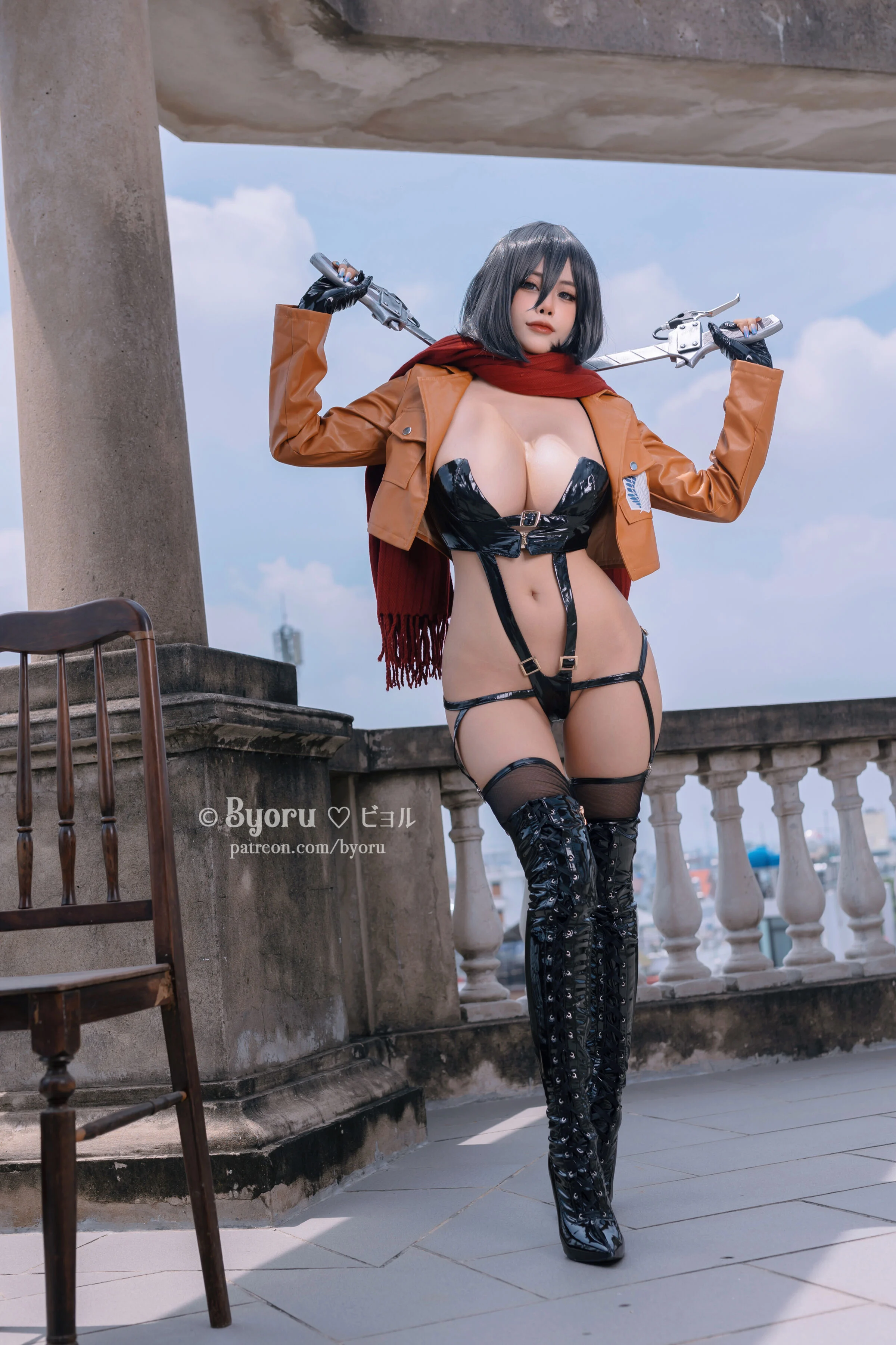 Đọc truyện hentai Tuyển tập Albums siêu phẩm Cosplay - Chap 452 - Byoru - Mikasa