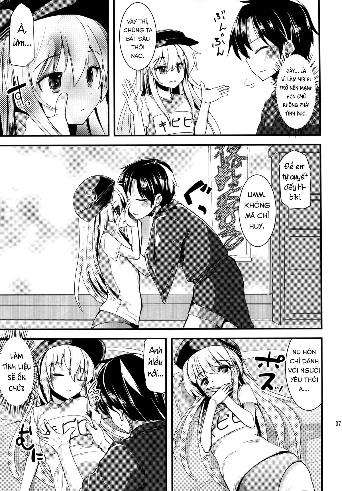 Đọc truyện hentai Hajimete Hibiki - Oneshot