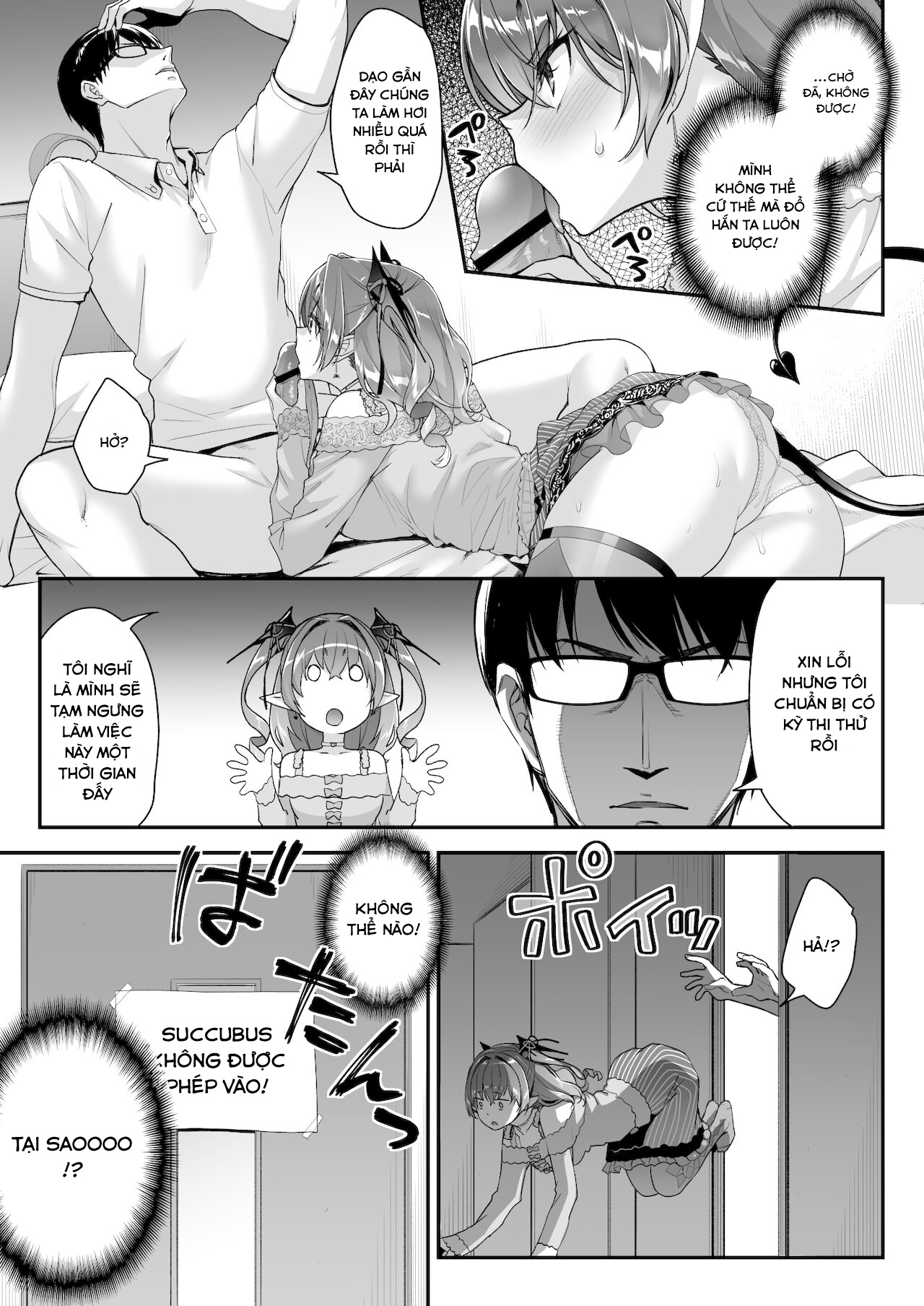 Đọc truyện hentai Cô nàng Succubus thèm muốn tinh dịch này! - Oneshot