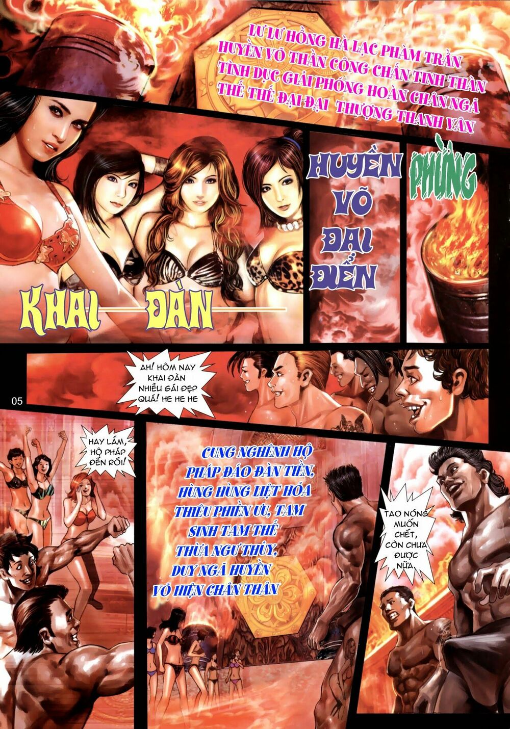 Đọc truyện hentai Nữ Hồng Côn - Chap 1