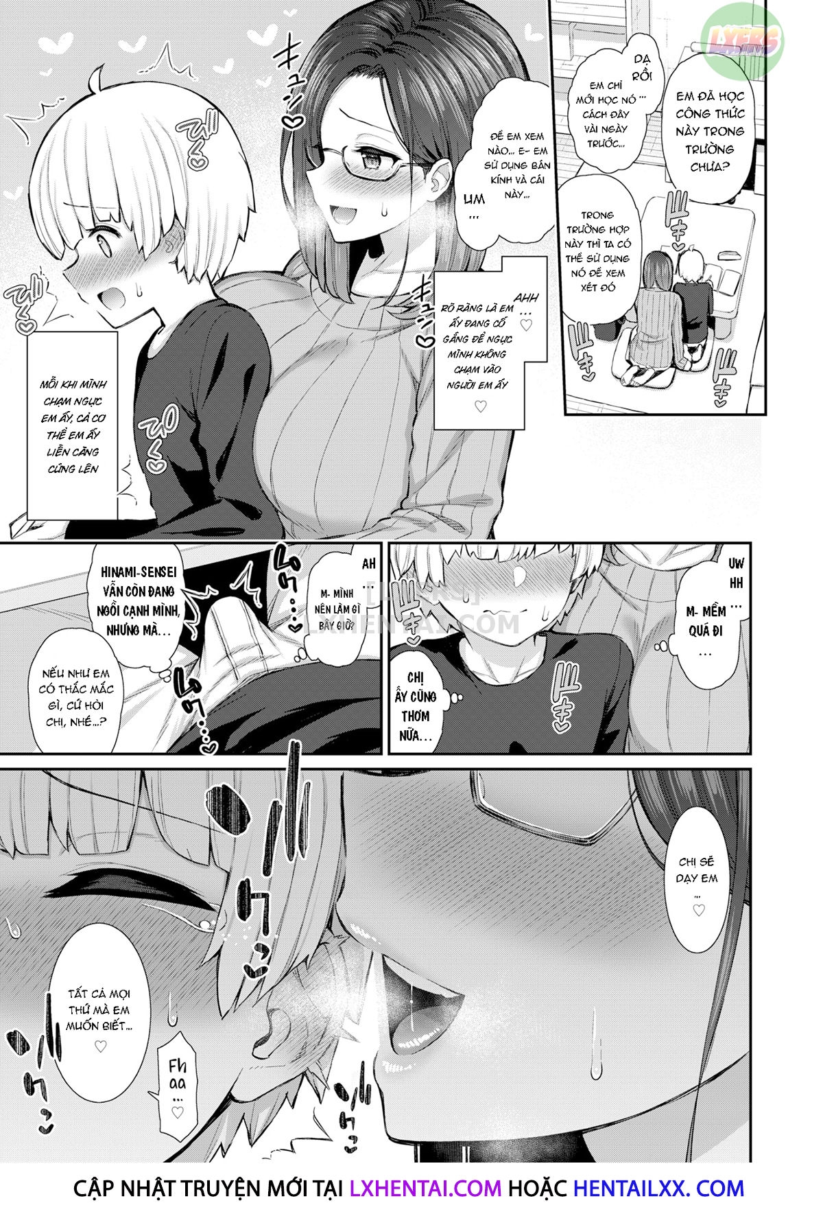 Đọc truyện hentai Hinami-sensei nứng tình - Chap 1