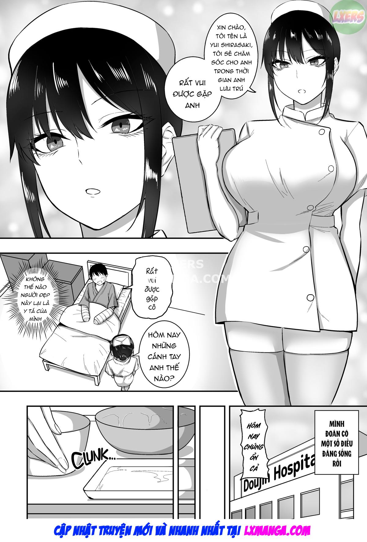 Đọc truyện hentai Câu chuyện về việc nữ y tá khỏa thân chăm sóc ham muốn tình dục của bạn. - Chap 1