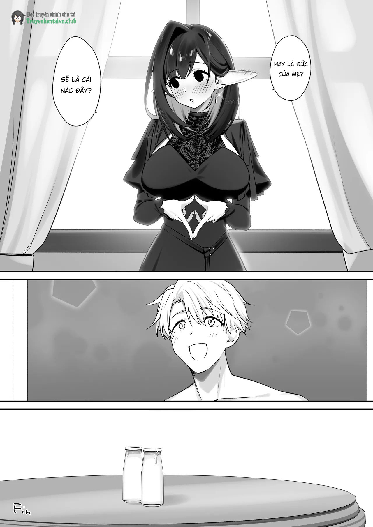 Đọc truyện hentai Elf no Milk de Otona ni Narimashita - Oneshot