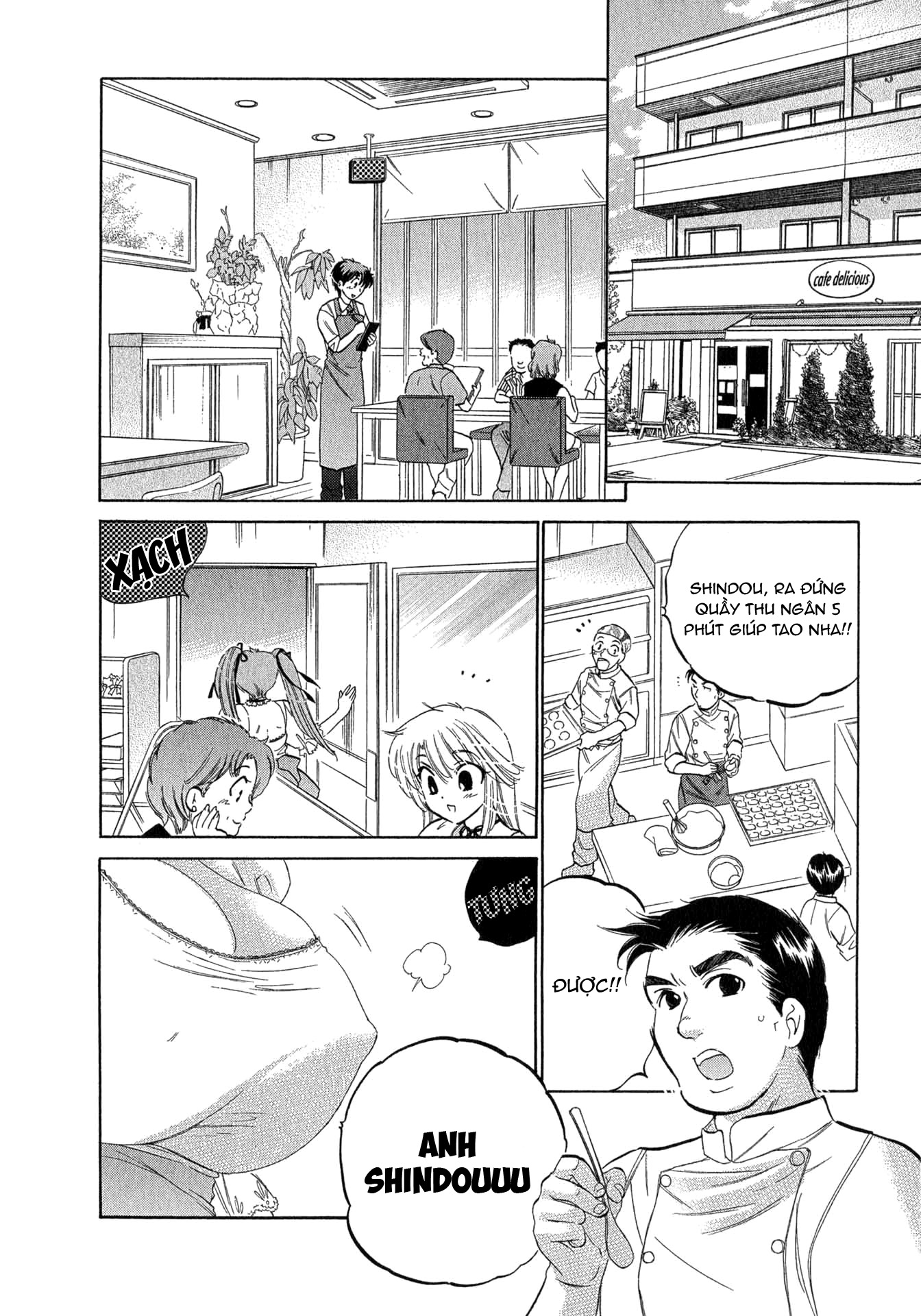 Đọc truyện hentai Cafe Delicious - Menu 4: Bánh Torte Đào