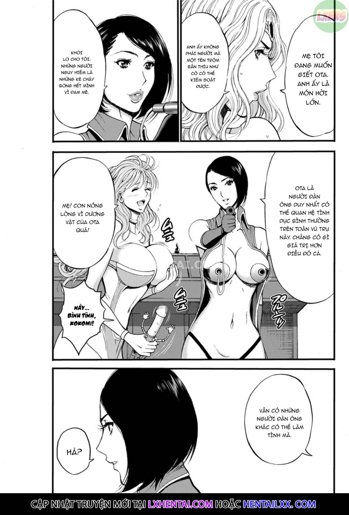 Đọc truyện hentai The Otaku In 2200 A.D - Chap 18