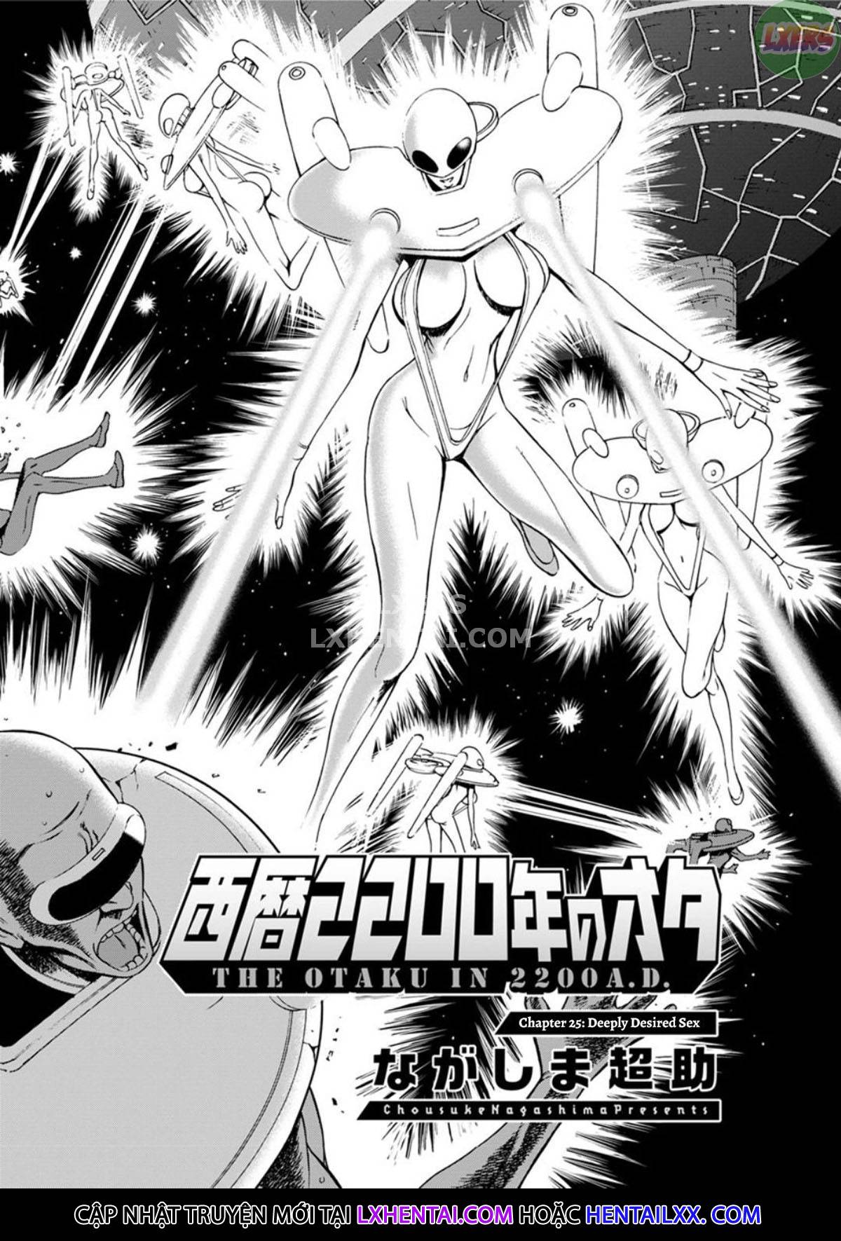 Đọc truyện hentai The Otaku In 2200 A.D - Chap 24