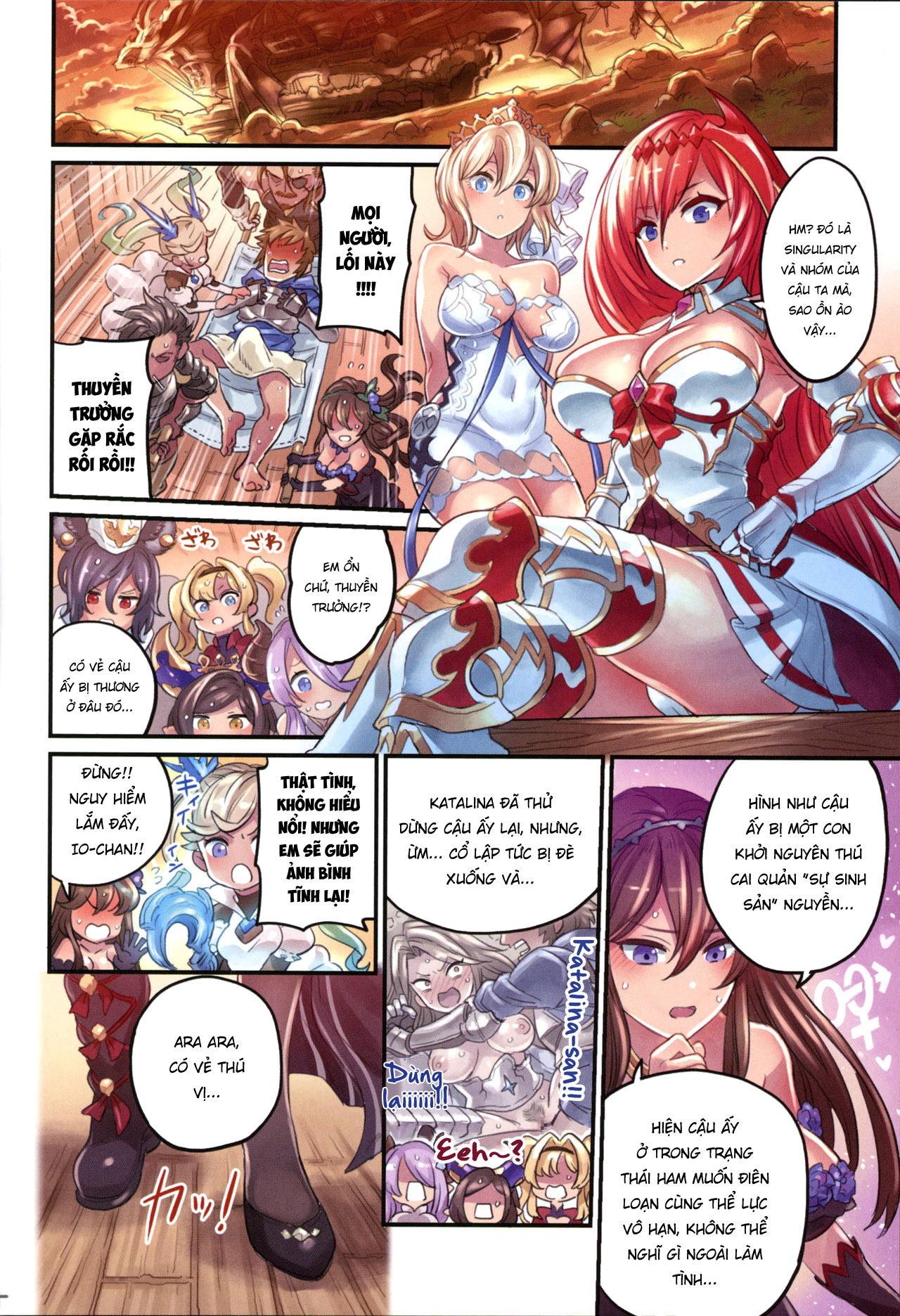 Đọc truyện hentai Nakama to Issen Koechau Hon ~Grablu Hen 3~ - Oneshot