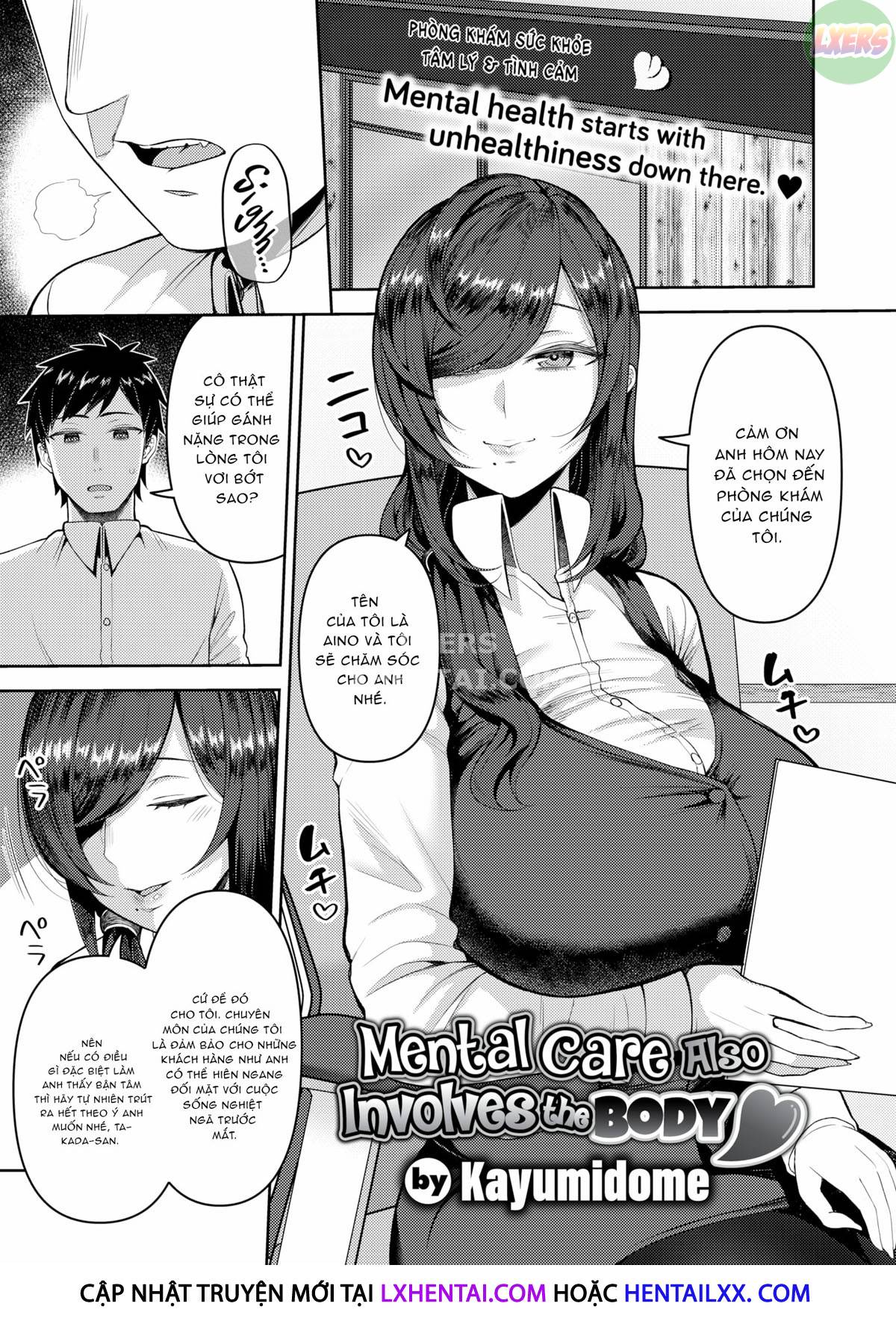 Đọc truyện hentai Phòng khám Tâm lý & Sức khỏe - Oneshot