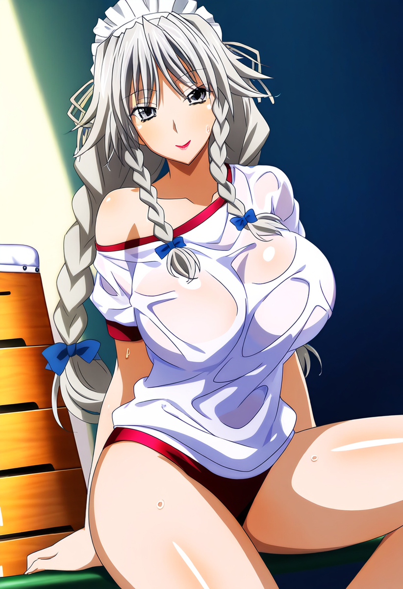 Đọc truyện hentai Tuyển tập Albums Art hentai - Chap 274 - Grayfia AI illustration gymnastics bloomers