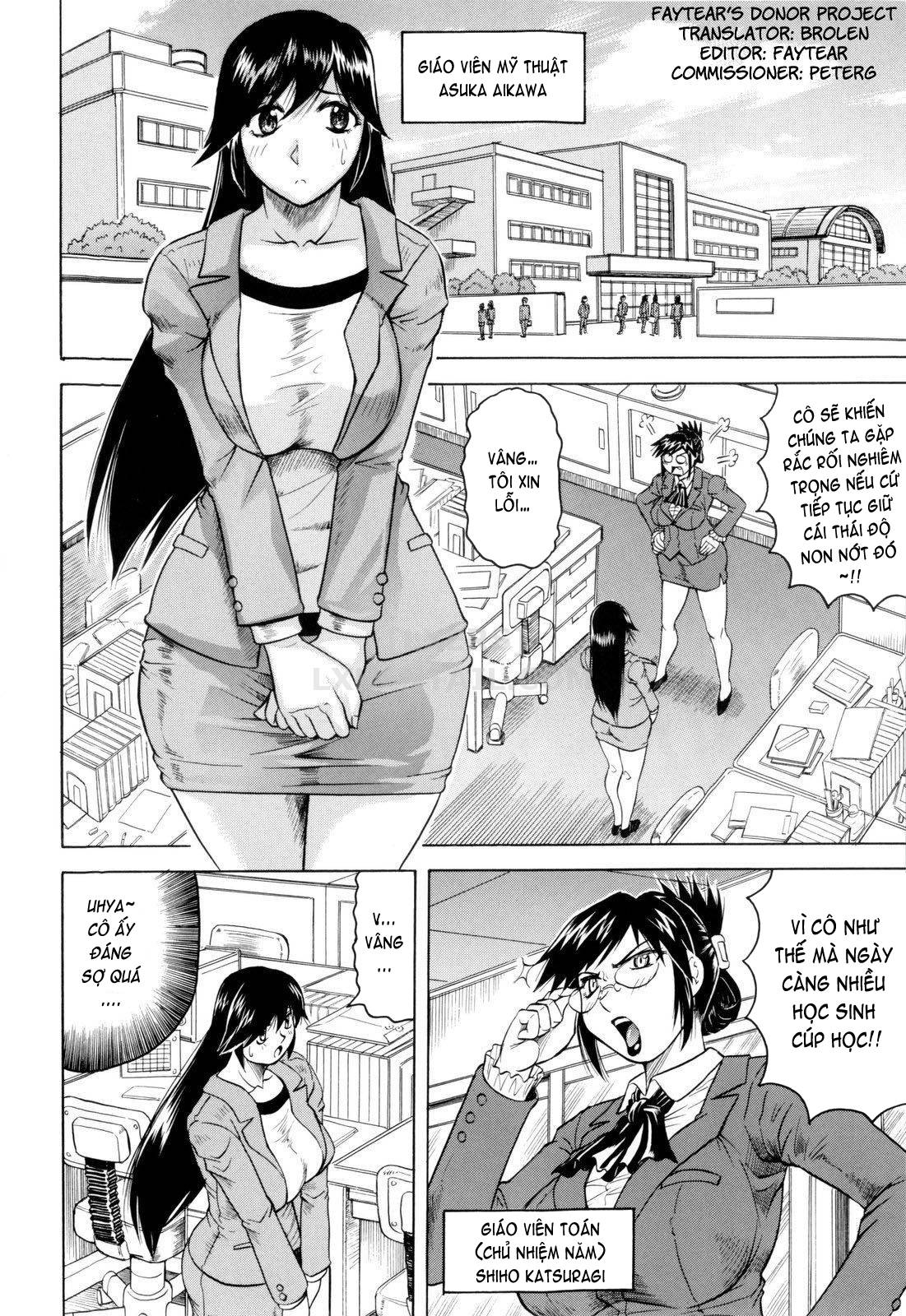 Đọc truyện hentai Sensei Ni Dashitee! - Chap 1