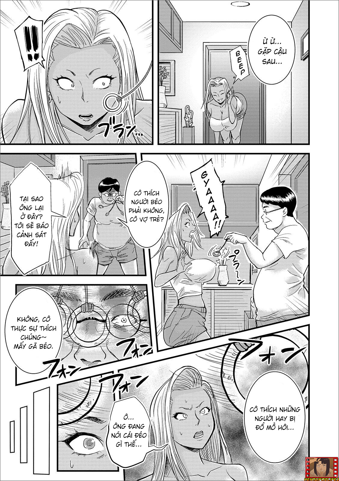 Đọc truyện hentai Nhà thôi miên béo ú và cô vợ trẻ - Oneshot