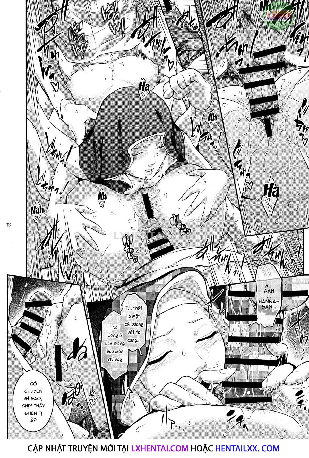 Đọc truyện hentai Kyoukai. - Chap 4