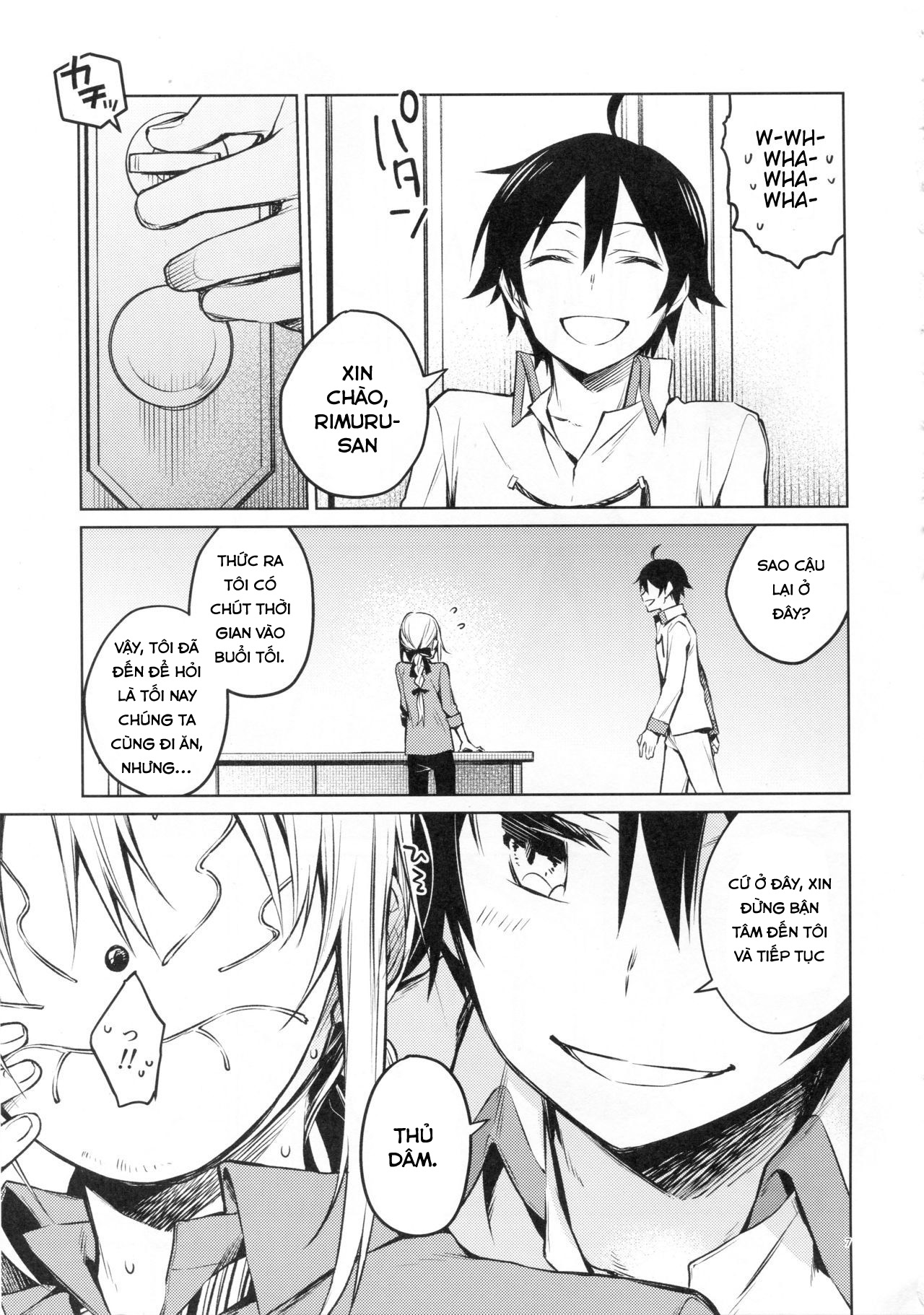 Đọc truyện hentai Buổi học cách làm tình của Rimuru-sensei - Oneshot