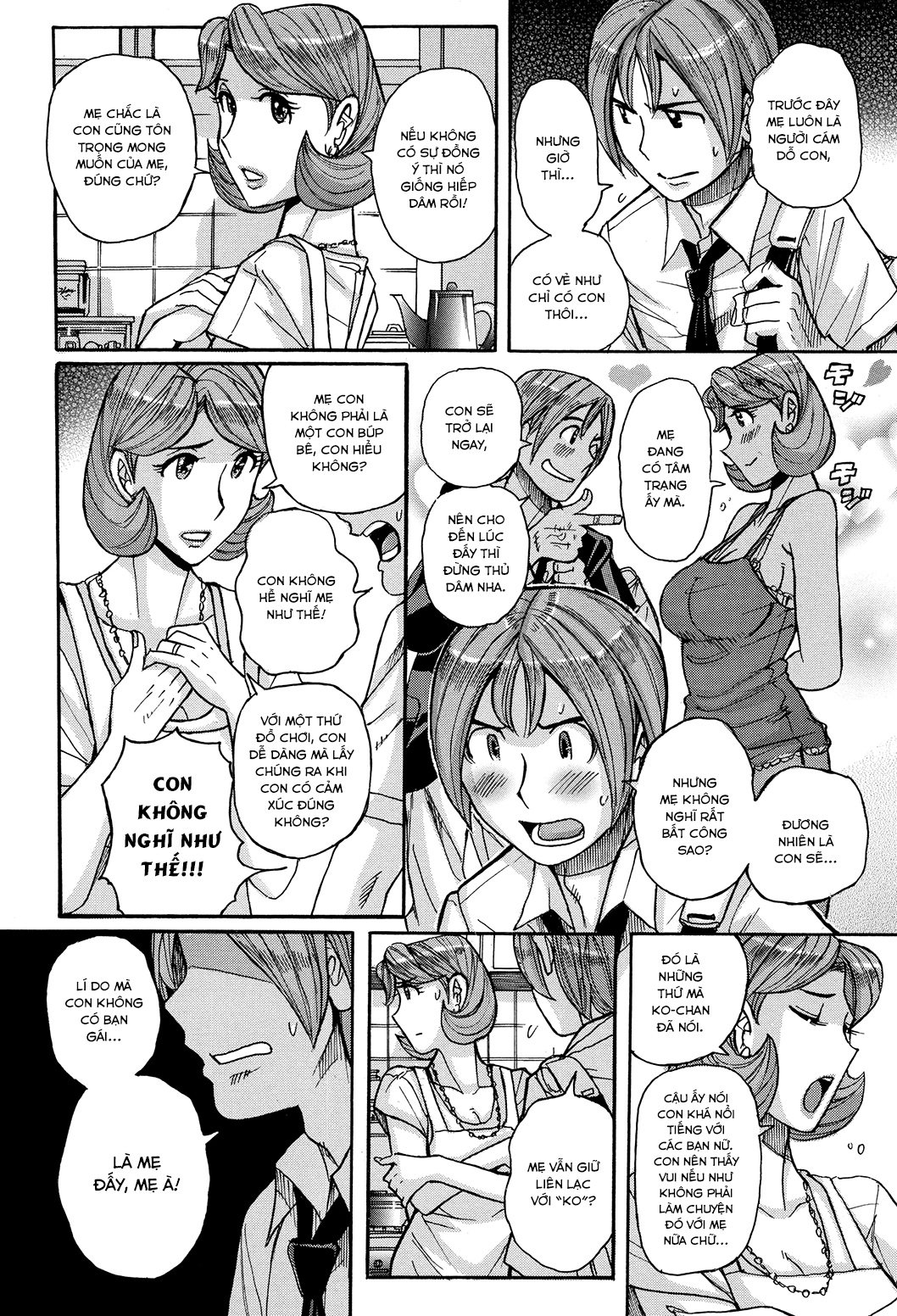 Đọc truyện hentai Bà già nhà tôi vẫn cực kì gợi dục - Chap 4