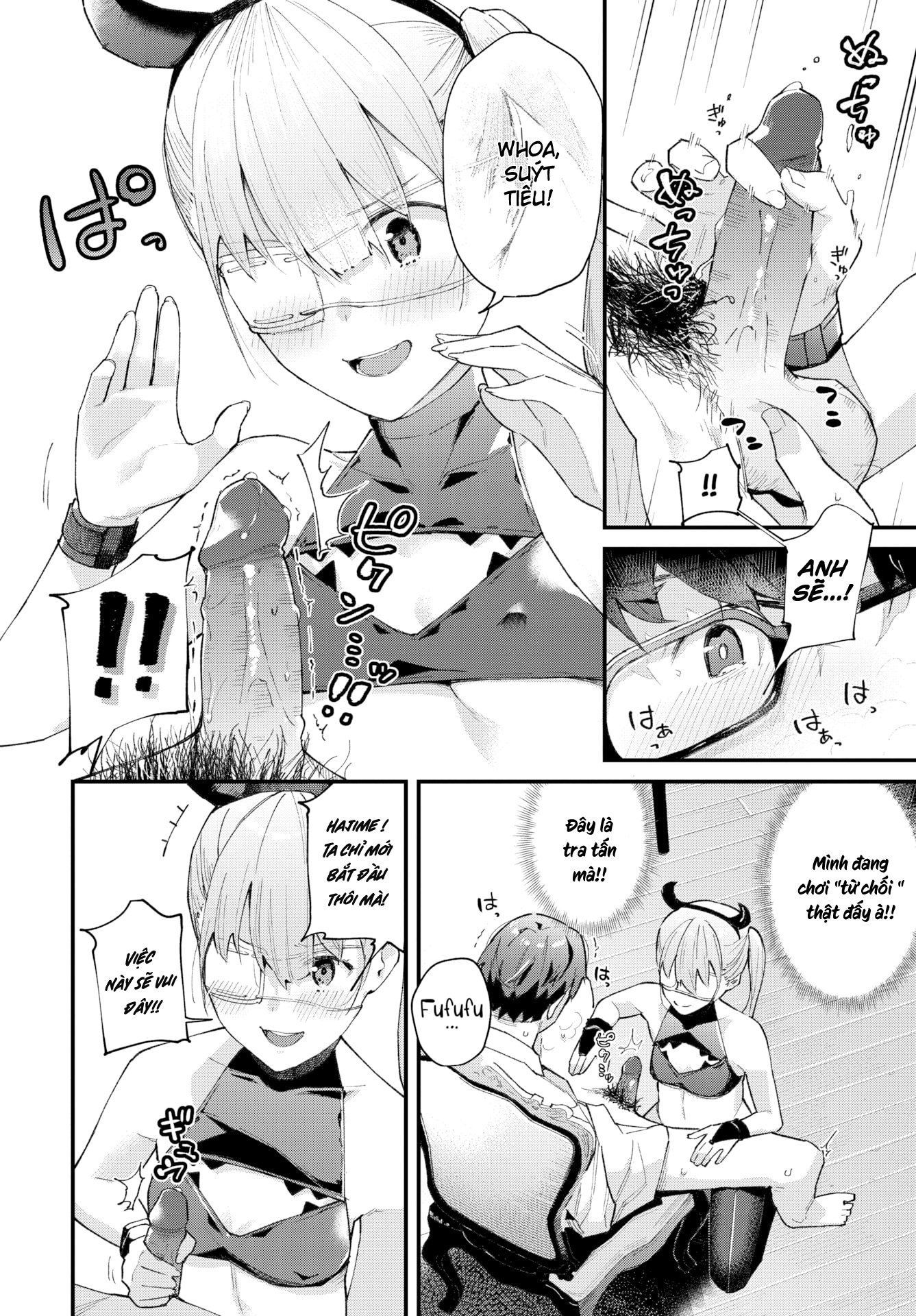 Đọc truyện hentai Cô bạn gái mắc hội chứng chuunibyuo của tôi. - Oneshot