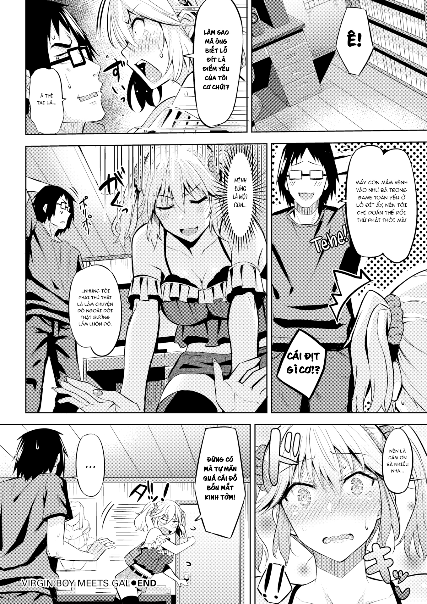 Đọc truyện hentai Trai tân gặp gái gal - Oneshot