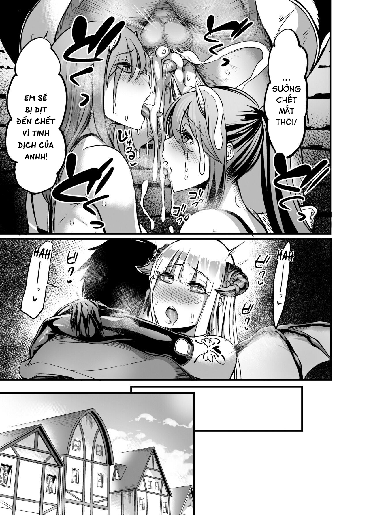 Đọc truyện hentai Chào mừng đến khu phố của Succubus - Oneshot