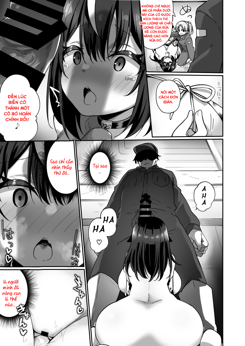 Đọc truyện hentai Bị biến thành bò sữa, tôi bị vắt sữa không ngừng~ - Oneshot