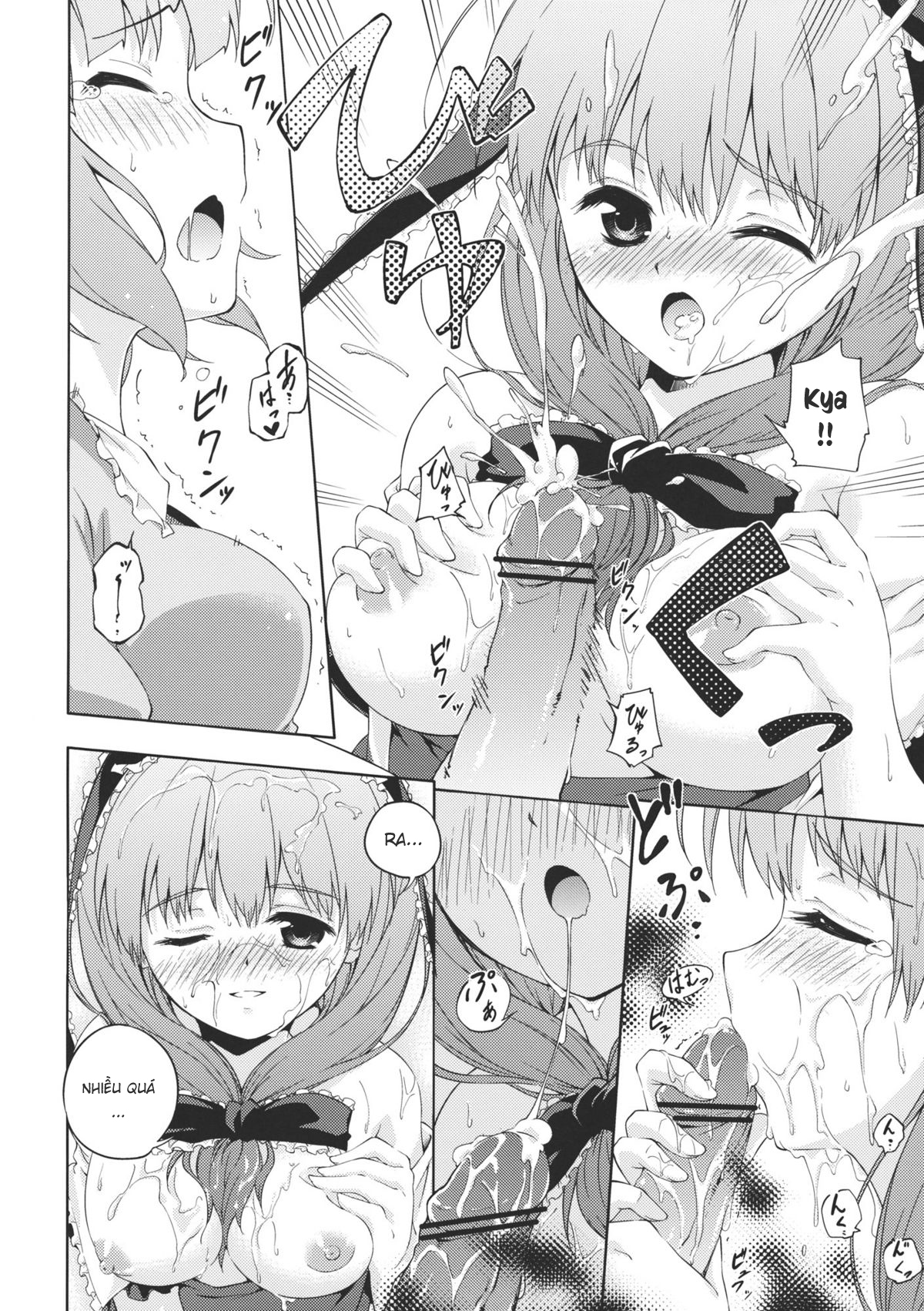 Đọc truyện hentai Nito♥Hina (Touhou Project) - Oneshot