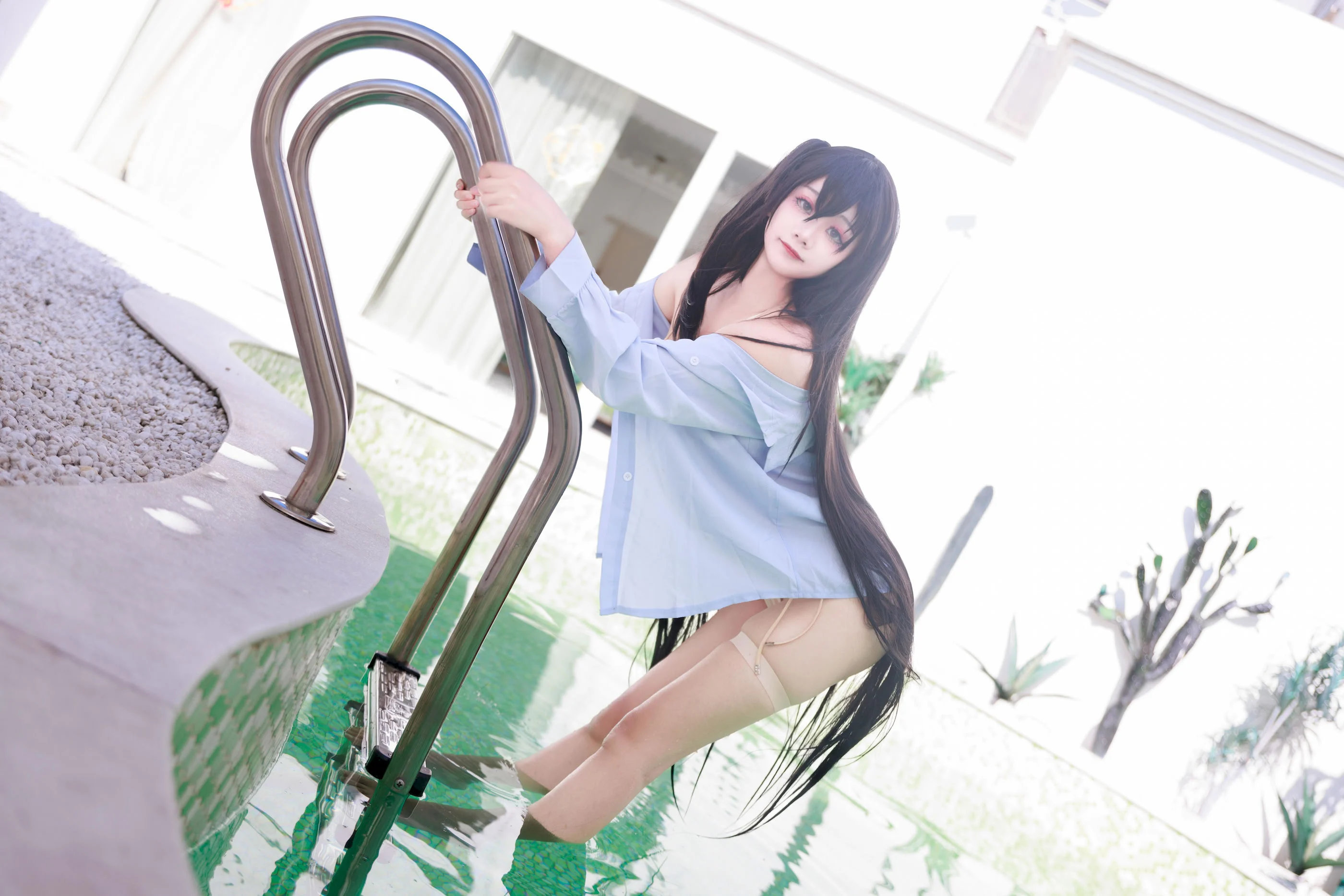 Đọc truyện hentai Tuyển tập Albums siêu phẩm Cosplay - Chap 1441 - Axue_yuki - Azur Lane Taihou Swimsuit