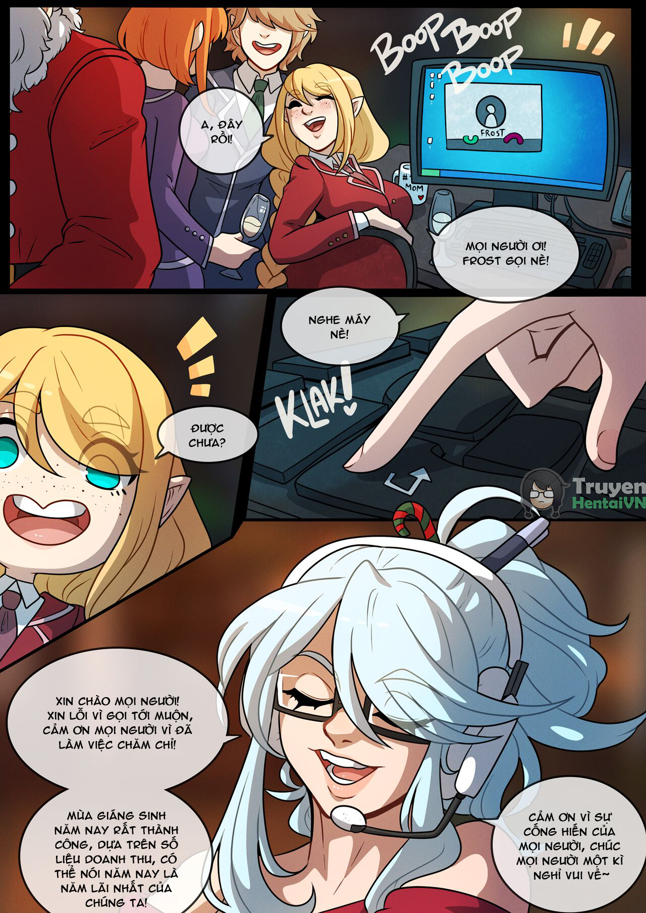 Đọc truyện hentai A Very Frosty Holiday - Oneshot