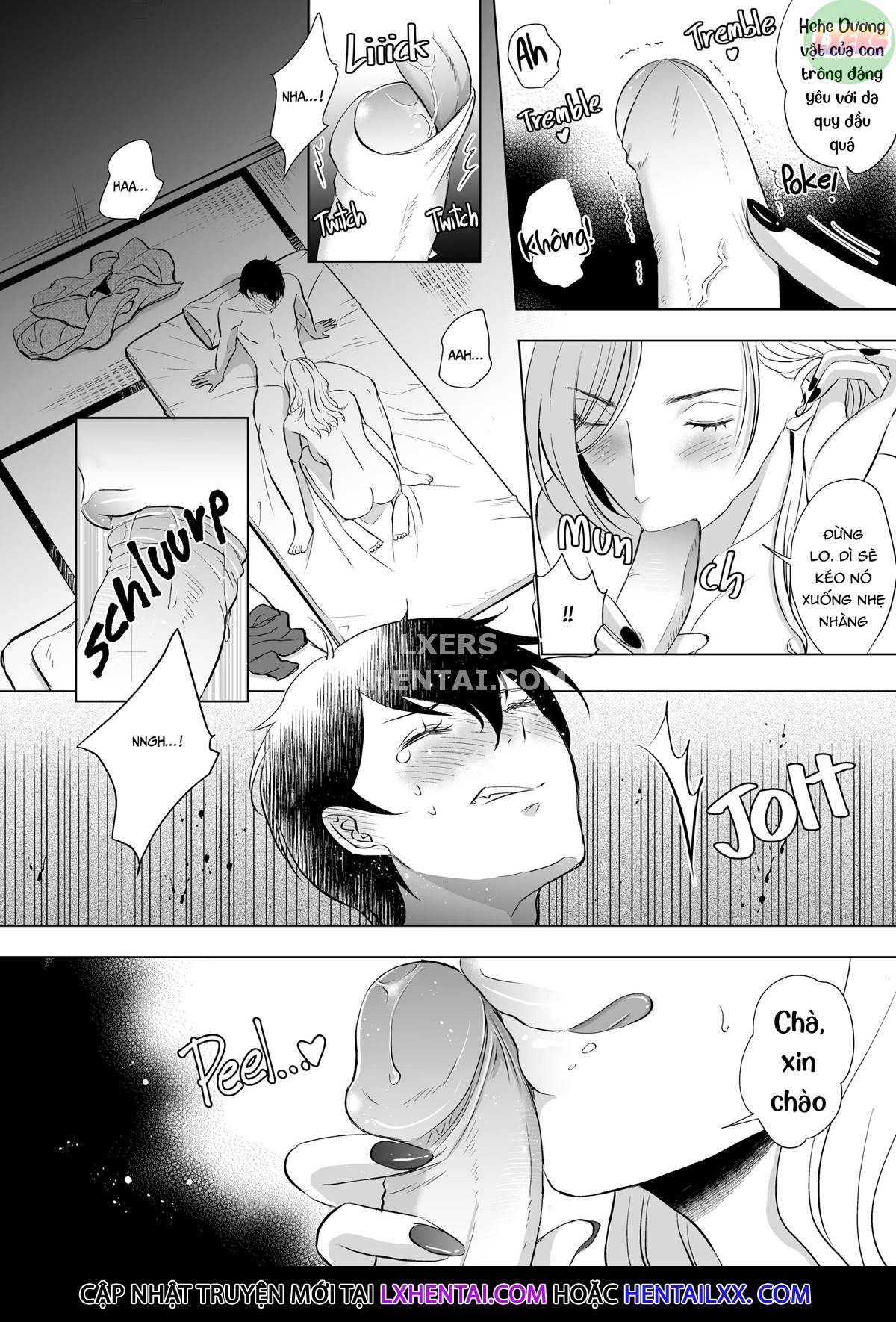 Đọc truyện hentai My Married Aunt Took My Virginity - Oneshot