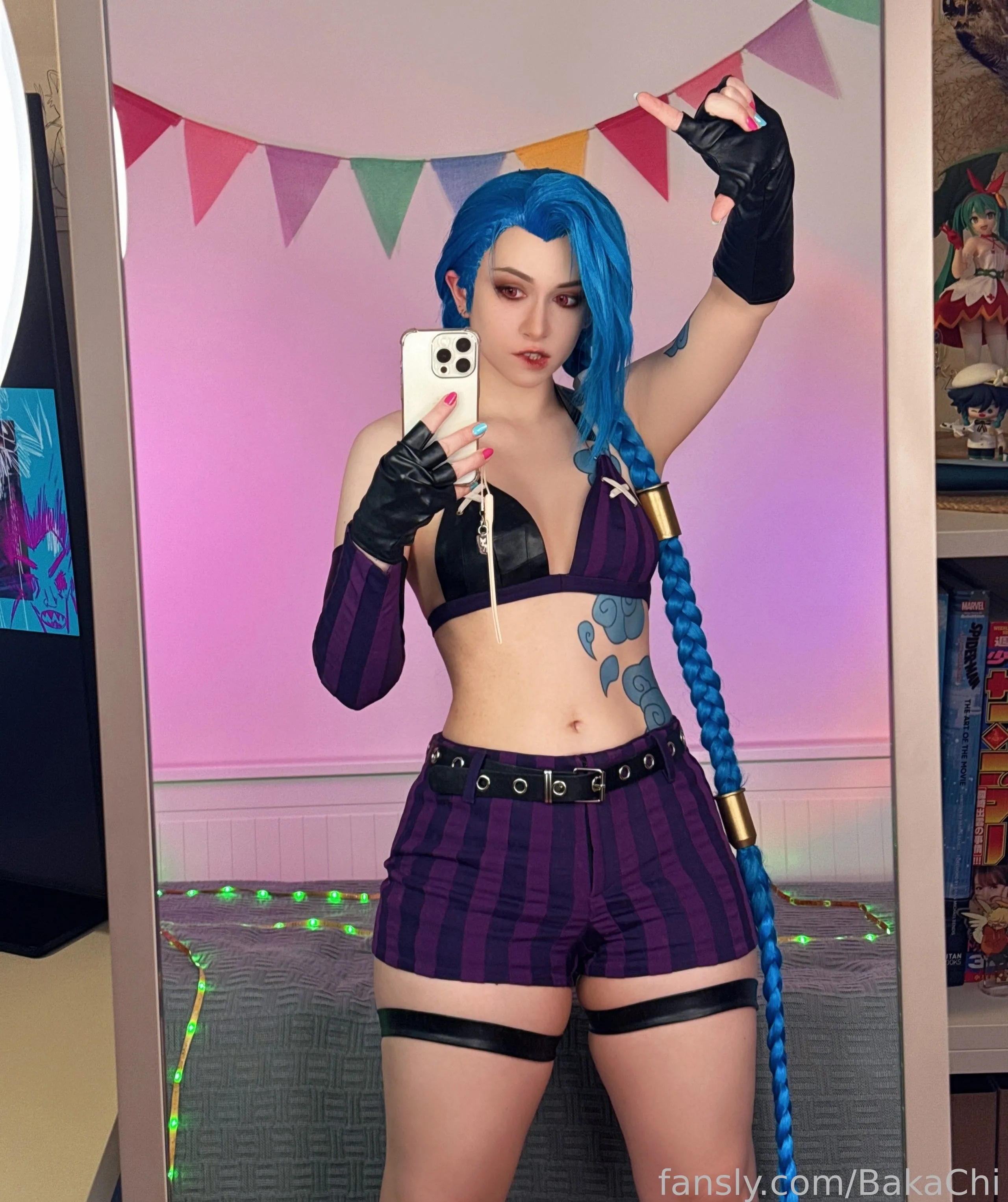 Đọc truyện hentai Tuyển tập Albums siêu phẩm Cosplay - Chap 1074 - BakaChi - Jinx