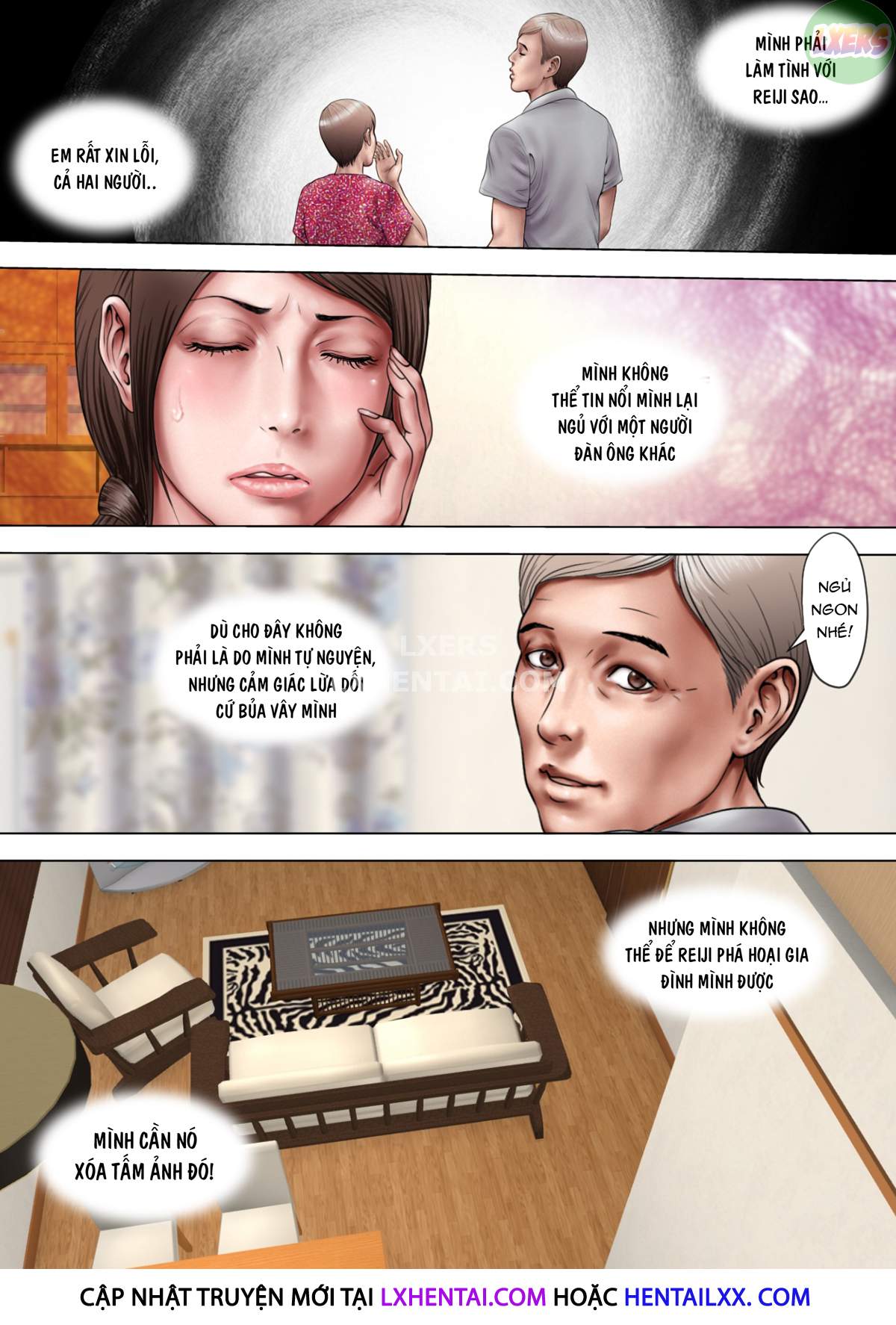 Đọc truyện hentai Thông gian với người dì quyến rũ của tôi - Chap 2 - Không che