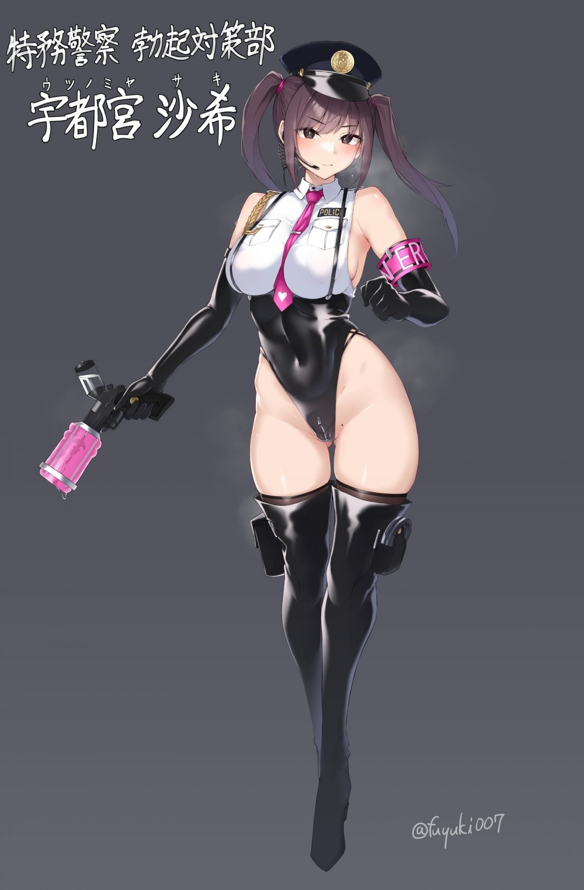 Đọc truyện hentai SEX POLICE ...Bokki Taisakubu... Utsunomiya Saki no Nichijou - Oneshot