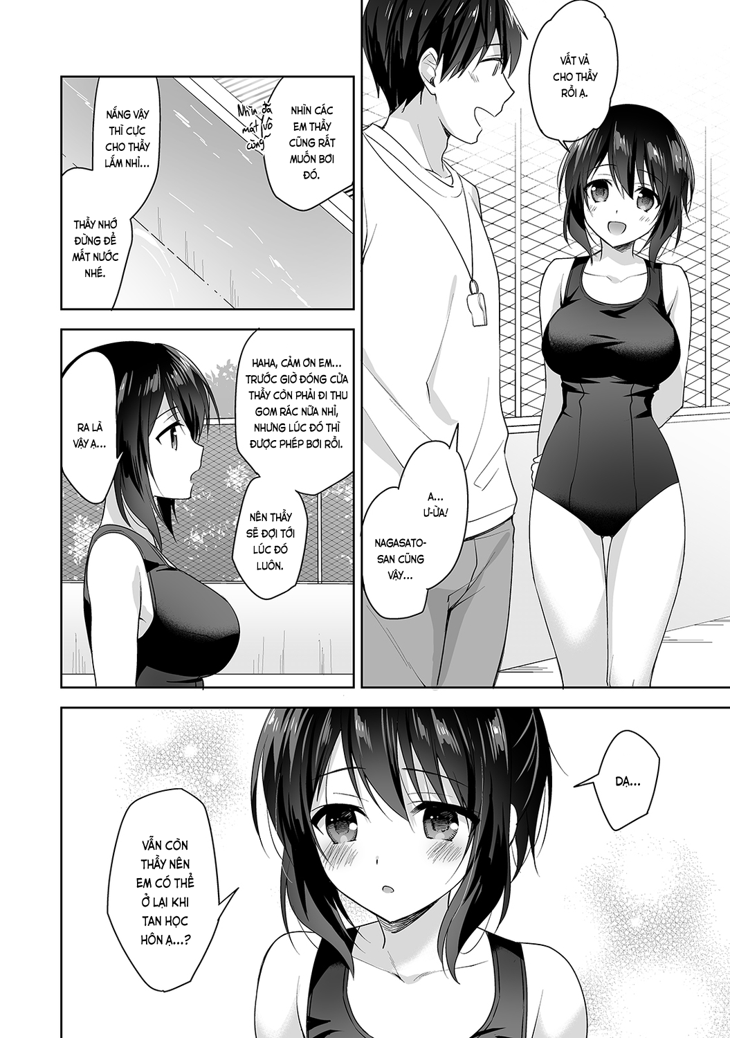 Đọc truyện hentai Nagasato-san khéo léo và ngọt ngào ~ Vỗ về trong phòng y tế!~ - Ch. 5