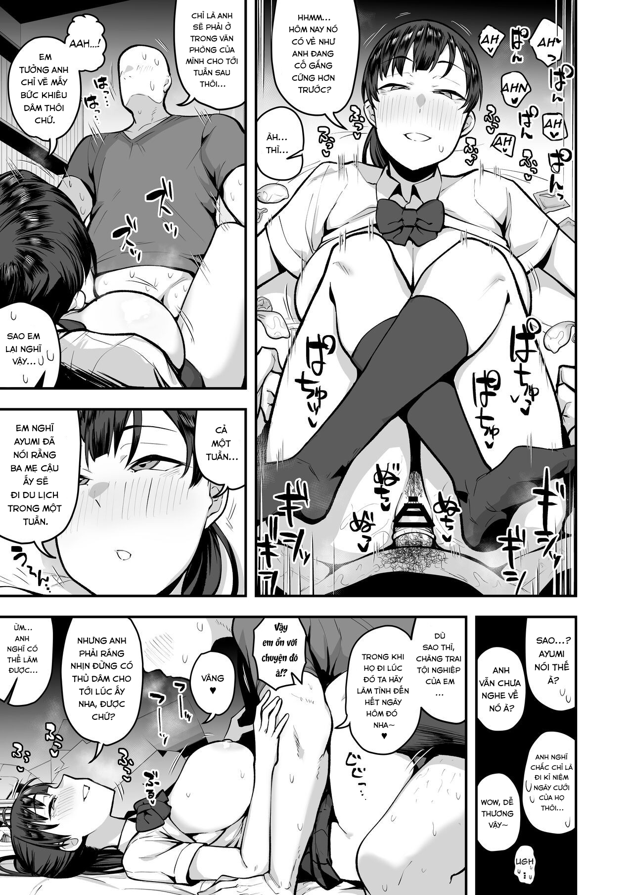 Đọc truyện hentai Imouto no Tomodachi ga Dosukebe Taishuu Fechi Sugite, Inkya no Ore to Kikenbi Nakadashi Hamemakuri - Chap 1.2