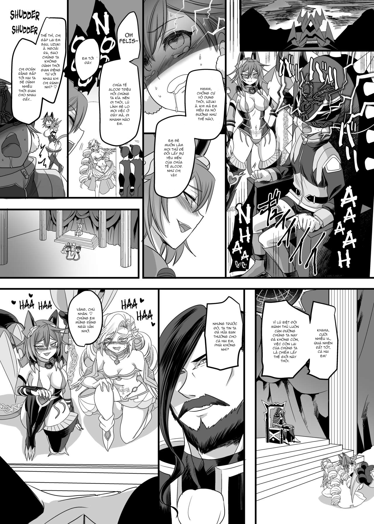 Đọc truyện hentai Biệt đội mãnh thú hoàng đạo Xích hổ - Oneshot