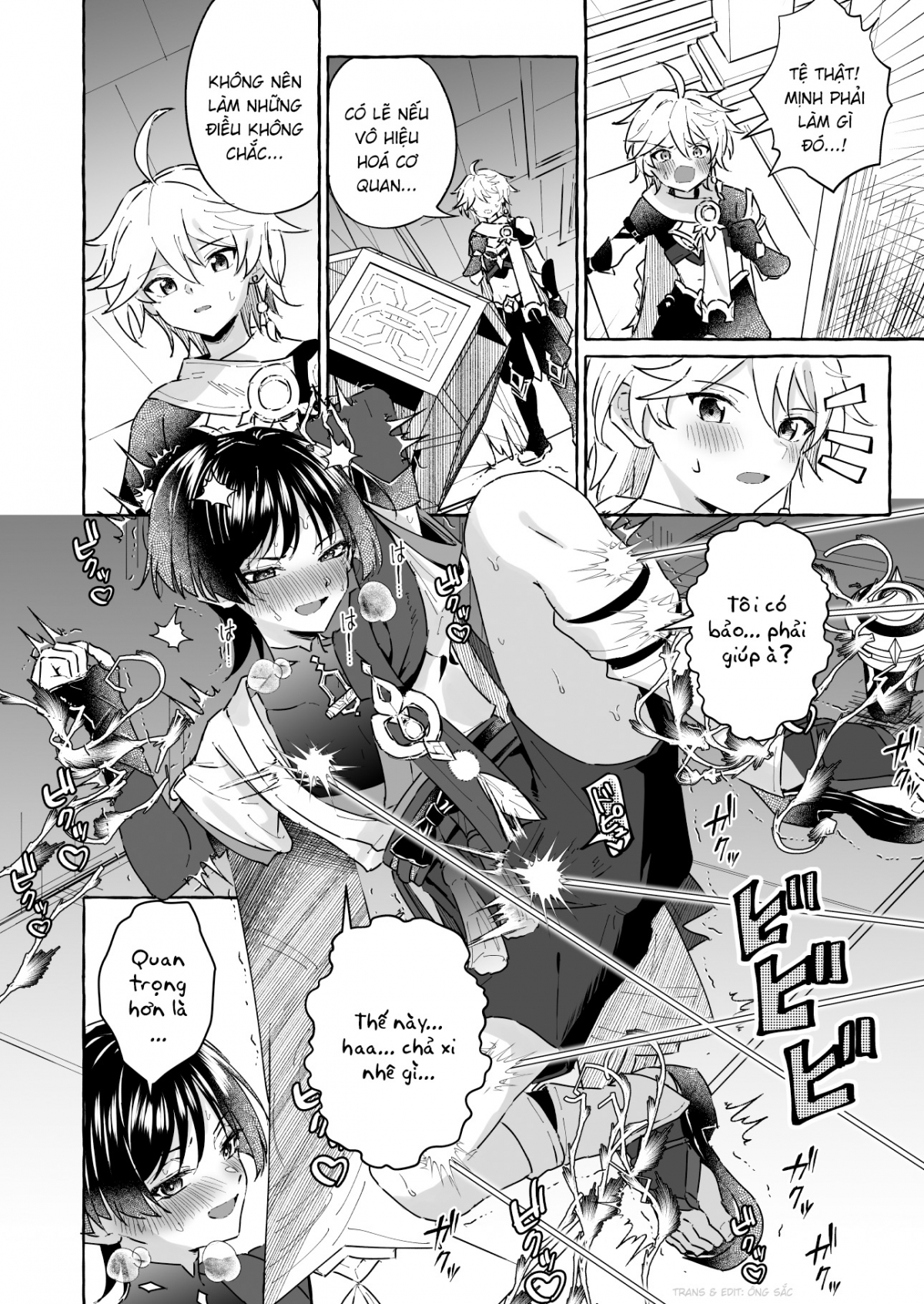 Đọc truyện hentai Làm gì có bí cảnh với bẫy tình dục 2 - Oneshot