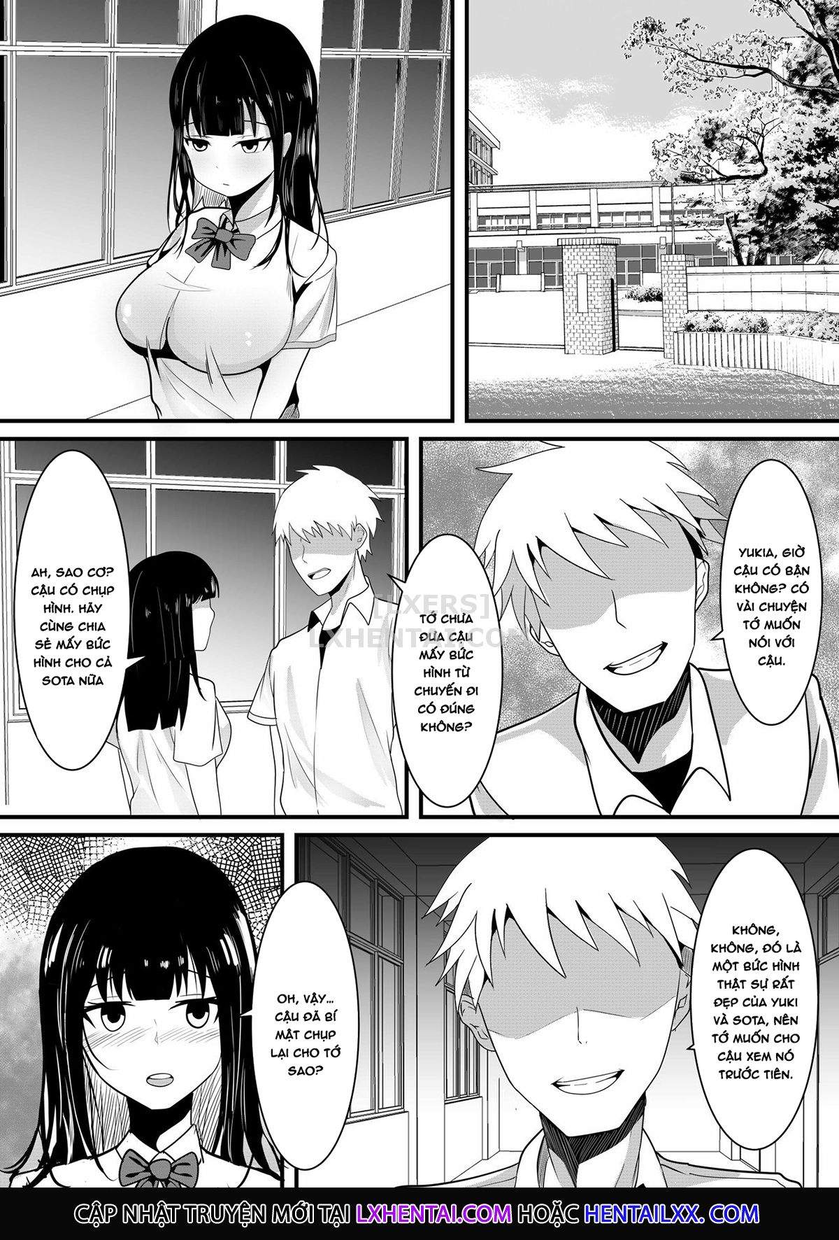 Đọc truyện hentai Tousatsu Douga de Kyouhaku sarete Boku no Shinyuu ni Nando mo Okasareru Kanojo - Oneshot