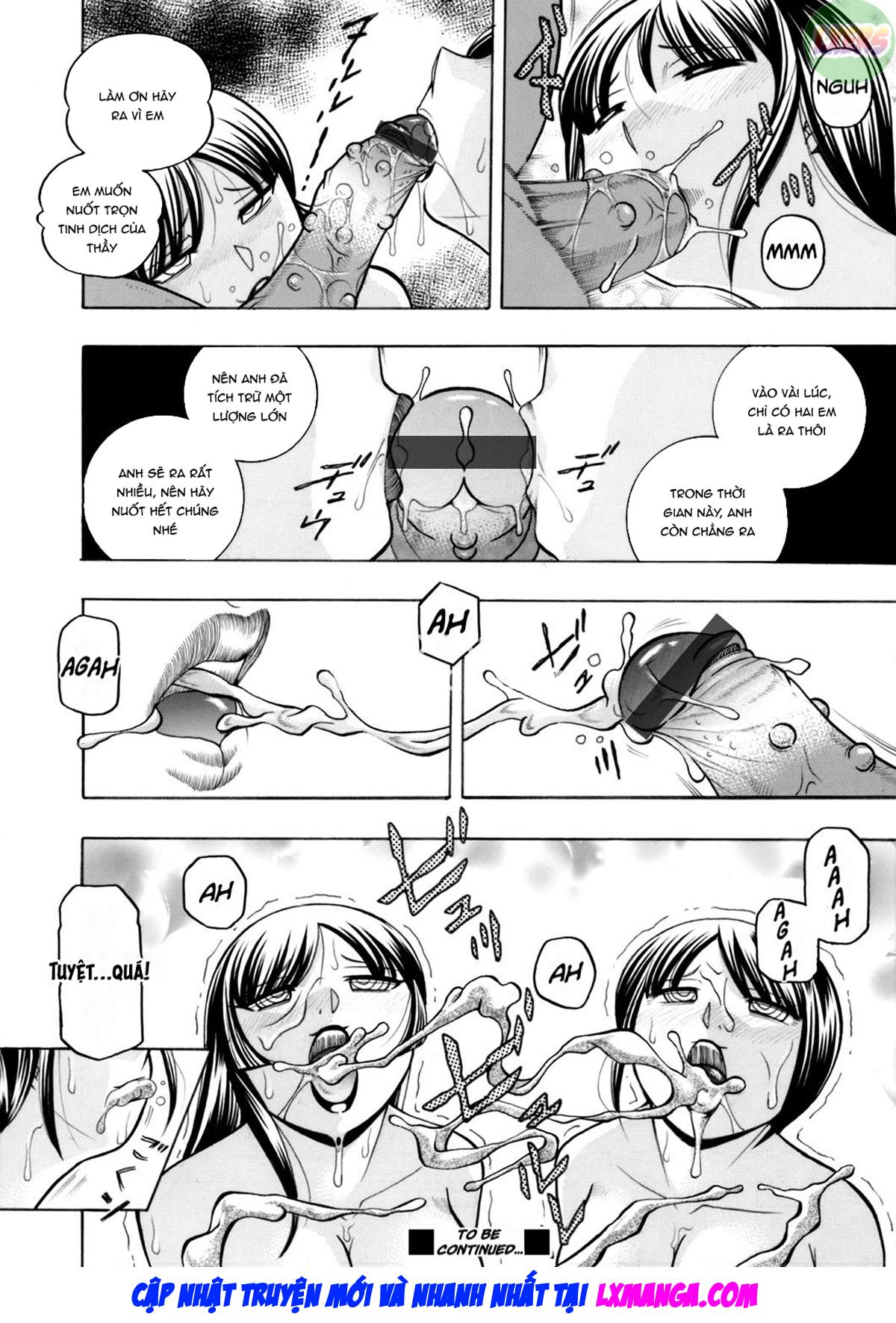 Đọc truyện hentai Nữ giáo viên dâm đãng và em học sinh may mắn - Chap 6
