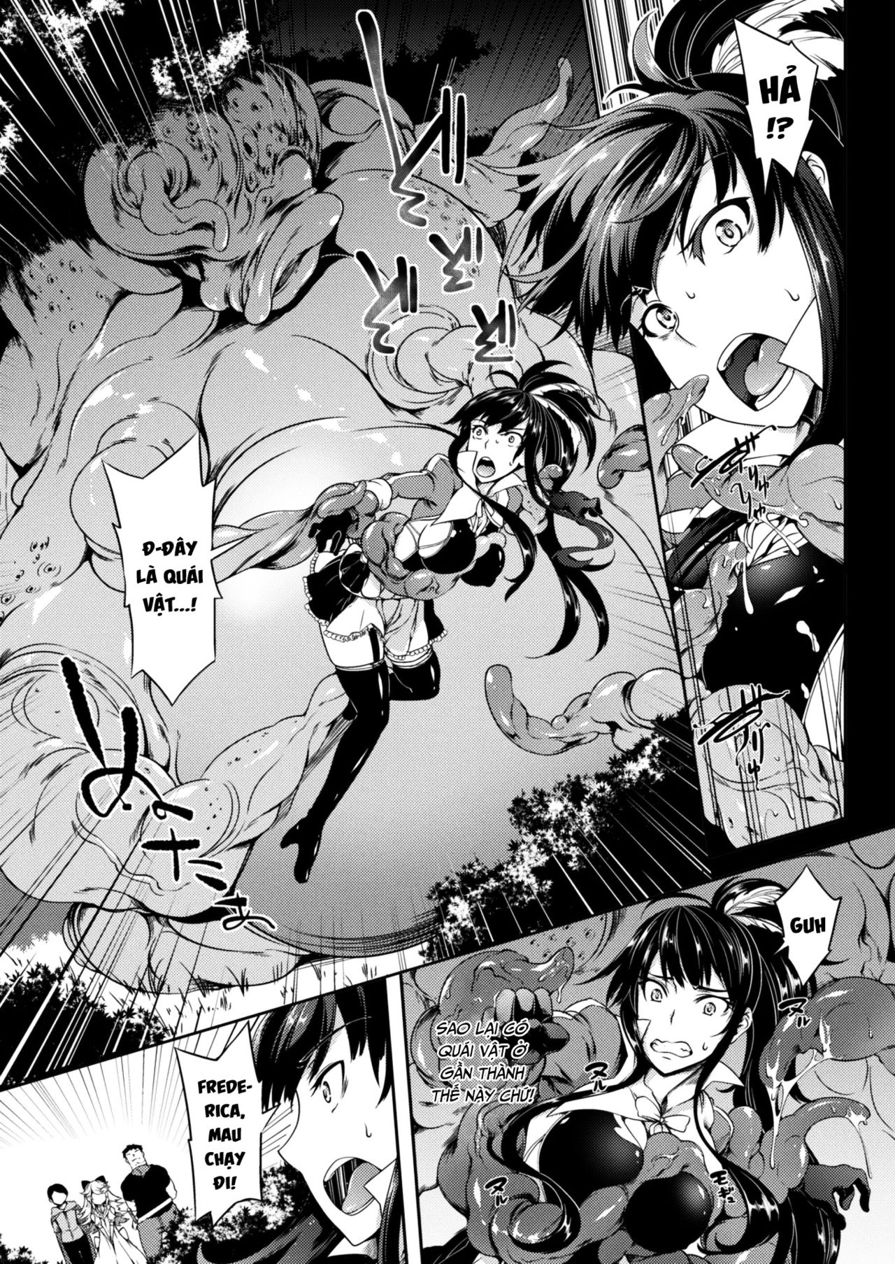 Đọc truyện hentai Marunomi Ni Sareta Koujo Wa Inyoku No Naedoko - Oneshot