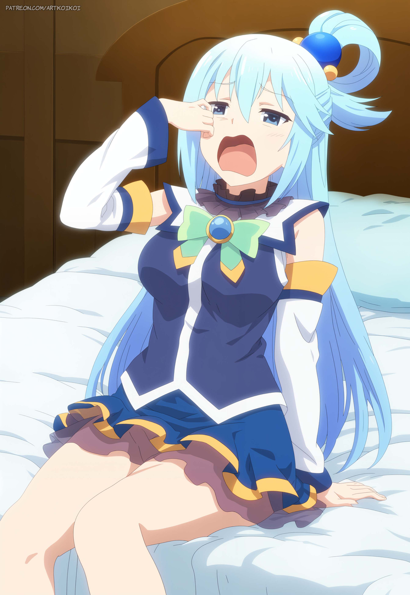 Đọc truyện hentai Tuyển tập Albums Art hentai - Chap 218 - Aqua | KonoSuba