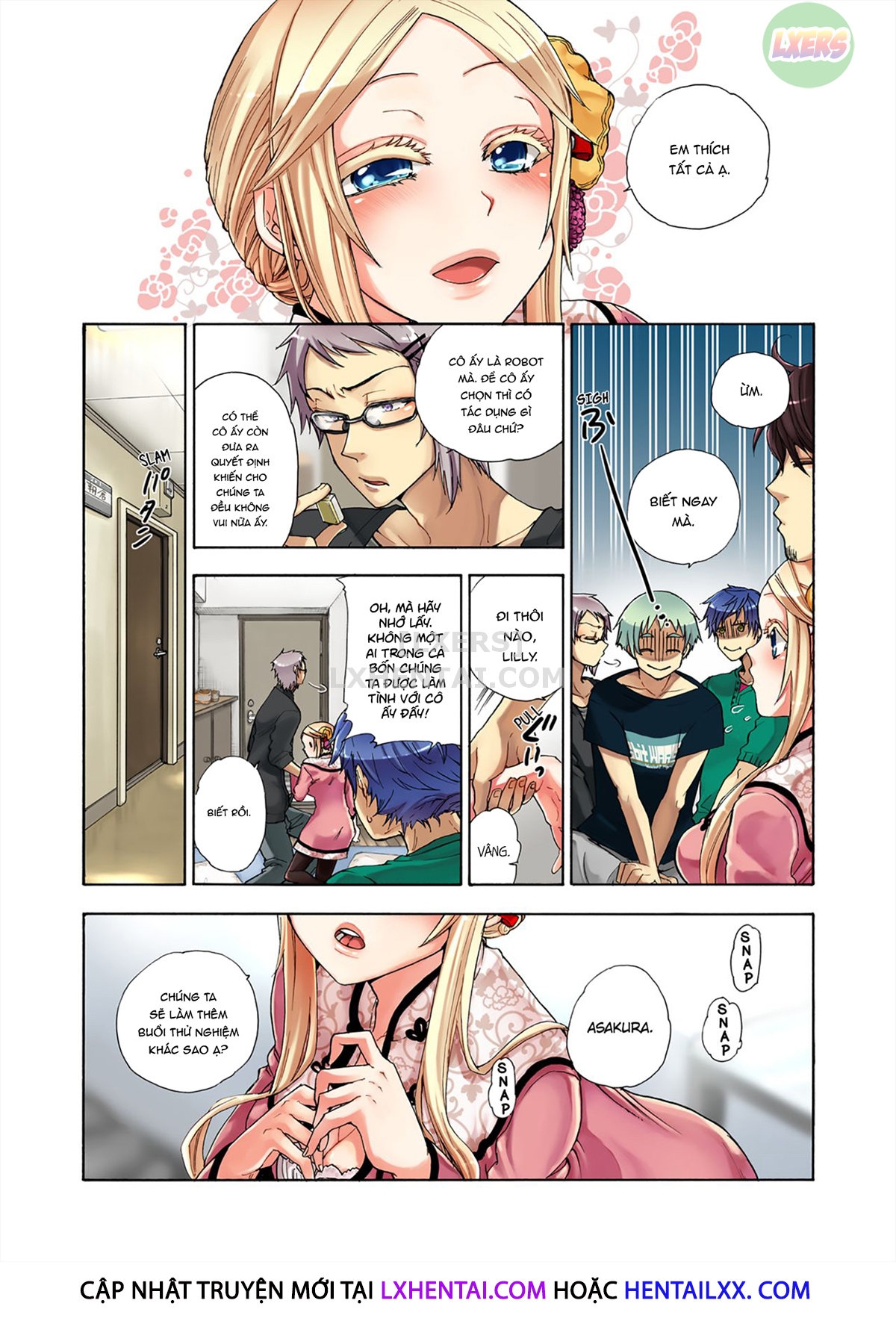 Đọc truyện hentai Robot thú cưng Lilly - Chap 14