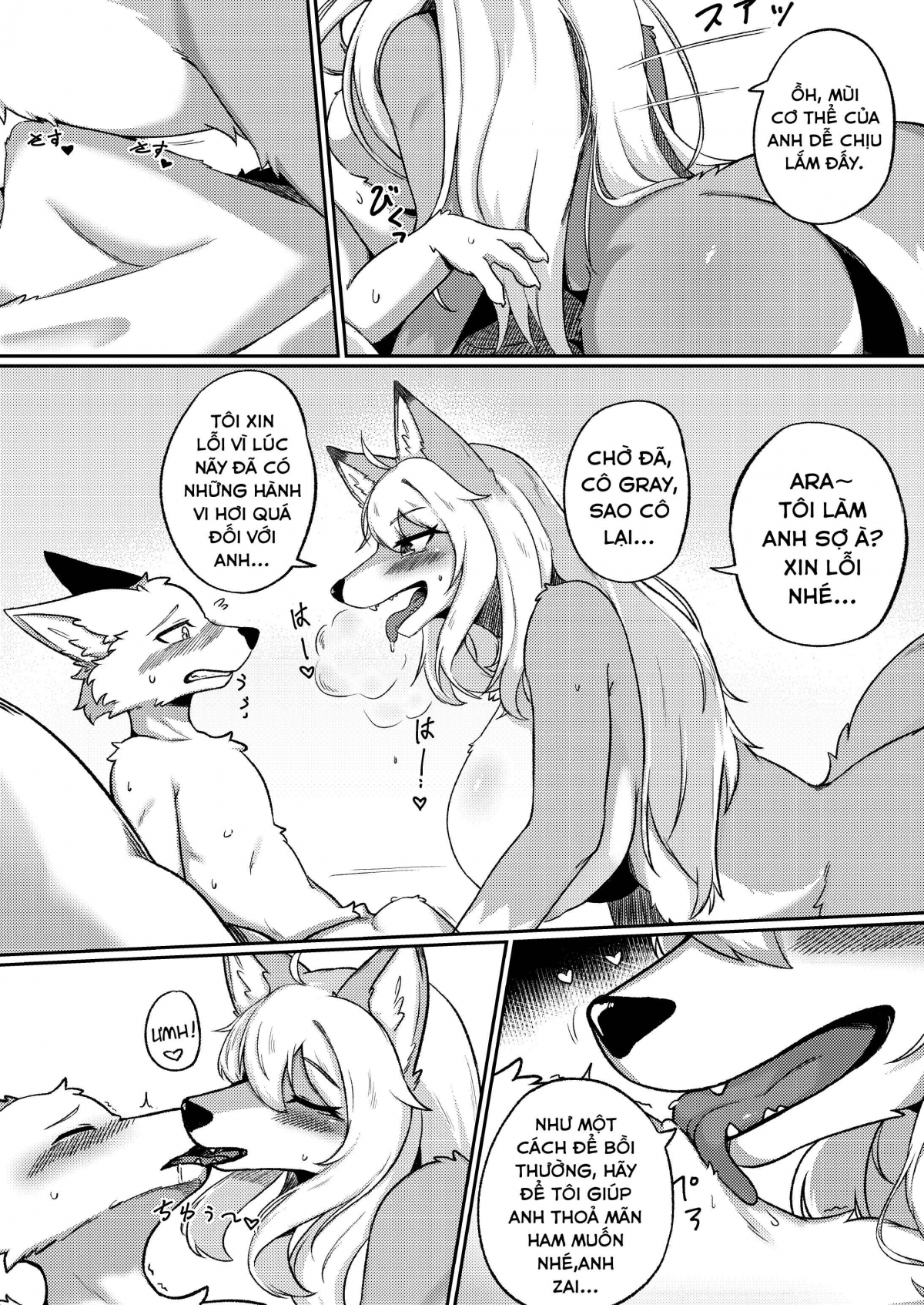 Đọc truyện hentai Nhà hàng Gray Wolf: Thực đơn đặc biệt - Oneshot