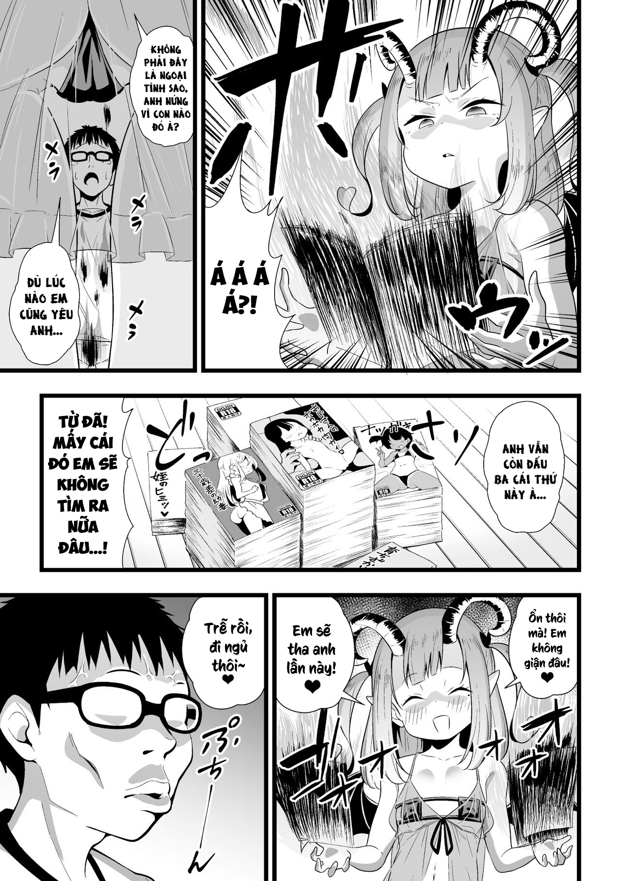 Đọc truyện hentai Trừng phạt bé Succubus dâm đãng - Chap 1 - Memea