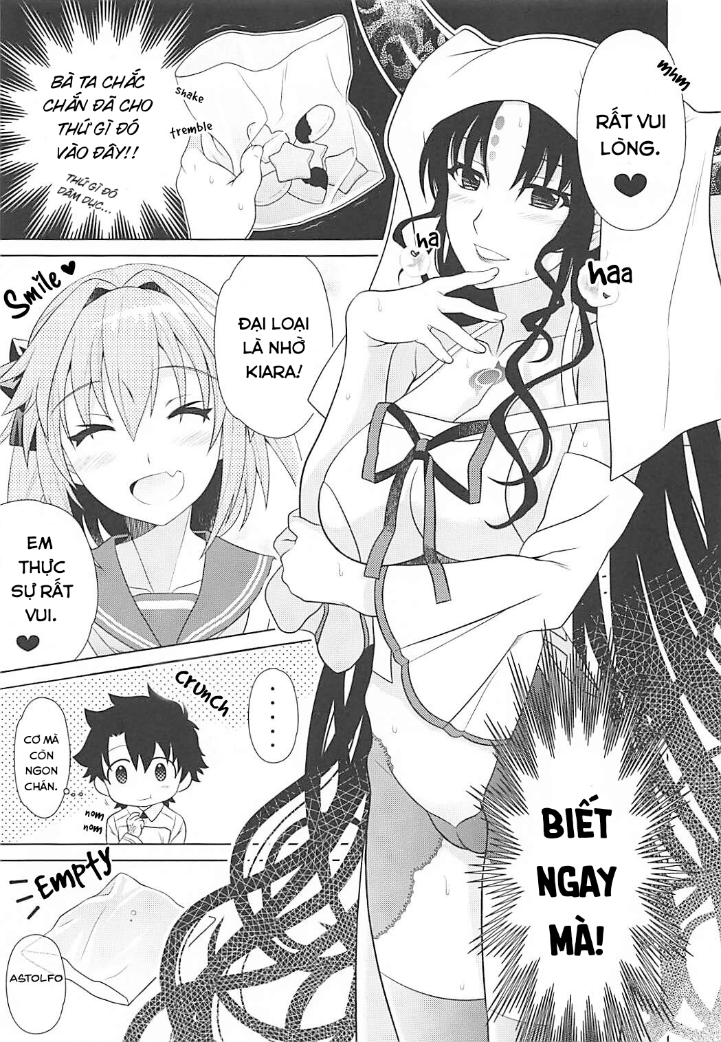 Đọc truyện hentai Sau hôm nay, tôi là người yêu của Master. - Oneshot