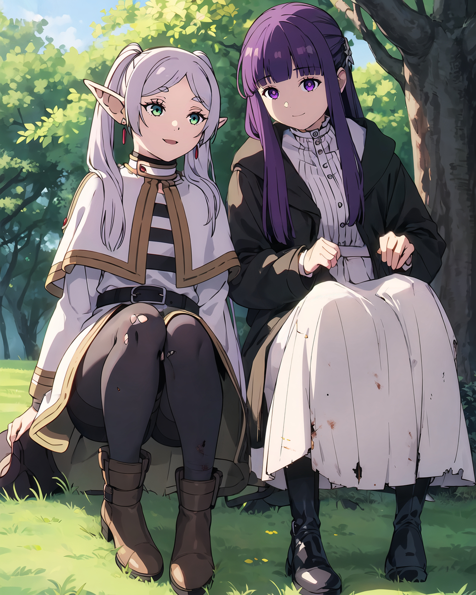 Đọc truyện hentai Tuyển tập Albums Art hentai - Chap 21 - Freelen và Fern bị tấn công bởi những người đàn ông trong rừng