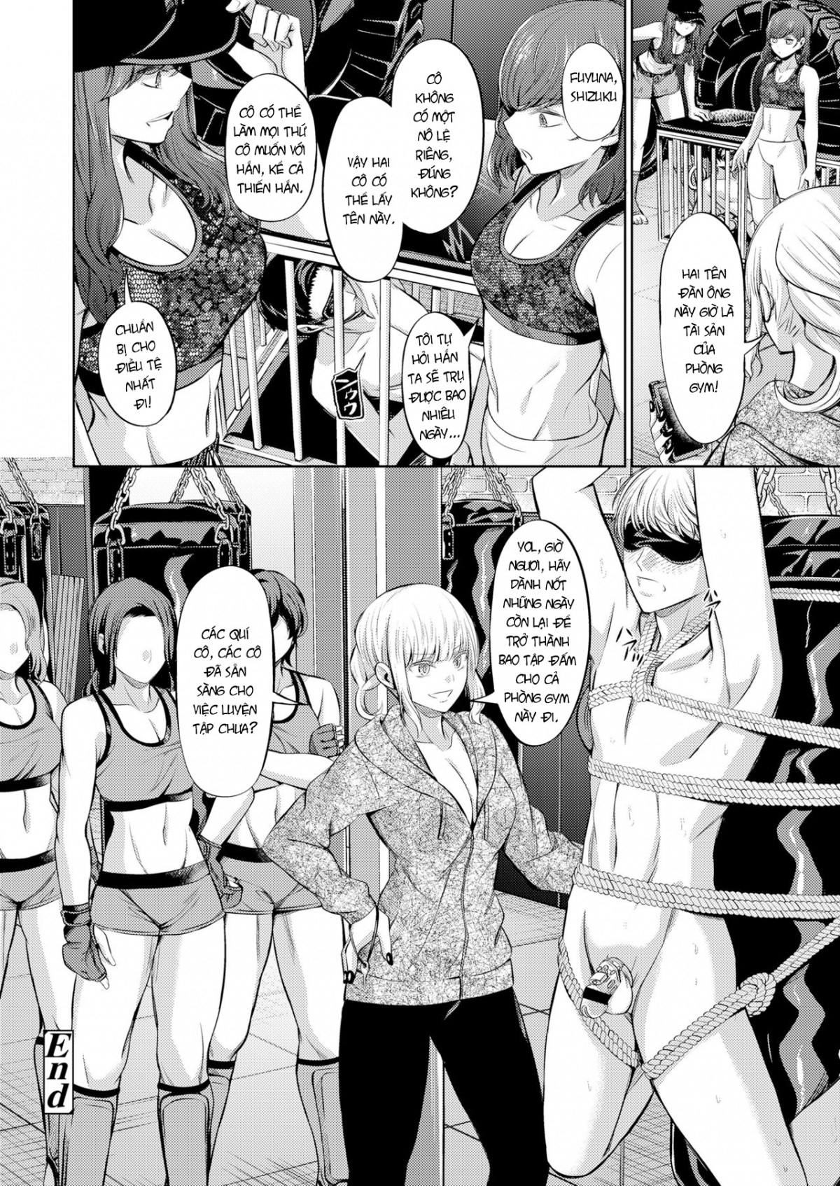 Đọc truyện hentai Ningen Sandbag - Oneshot