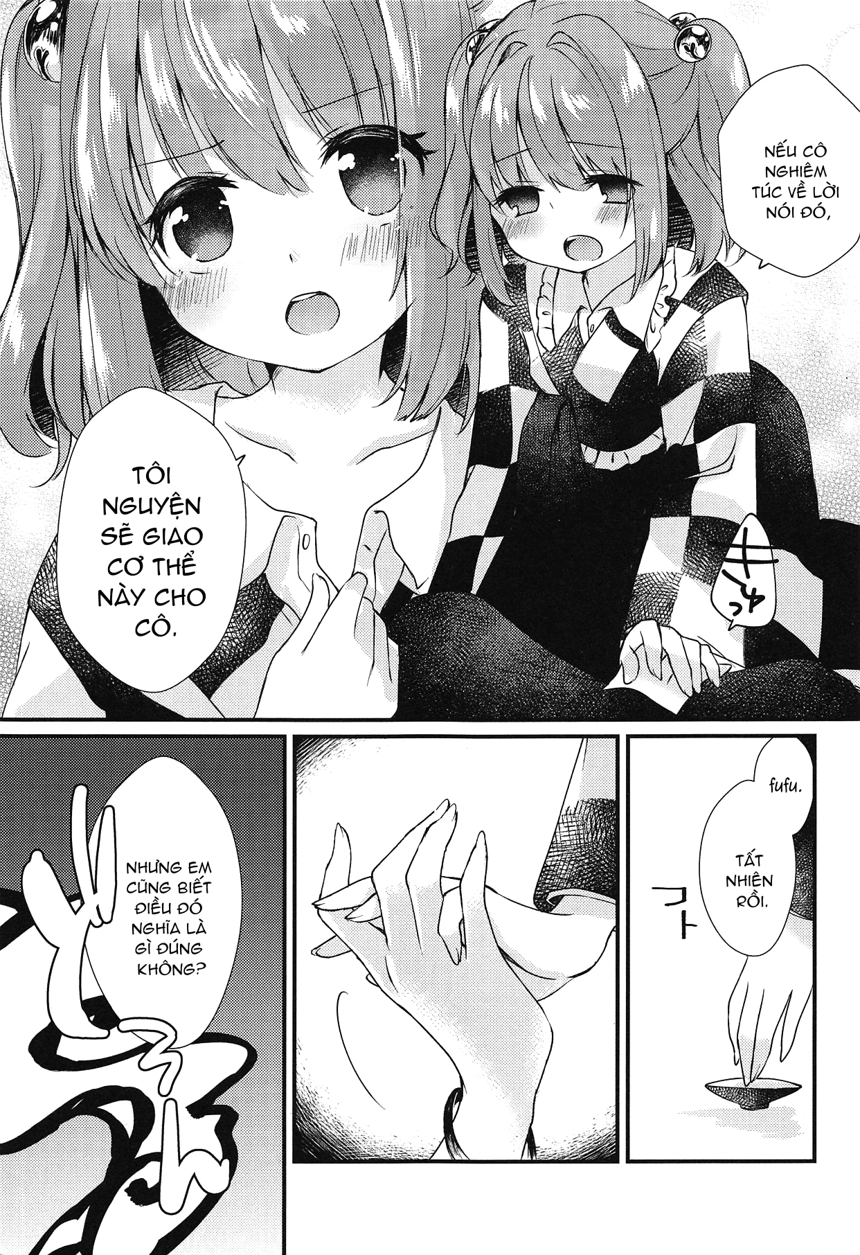 Đọc truyện hentai Ta muốn em thành đồ chơi của ta - Yuri cute vãi lồn