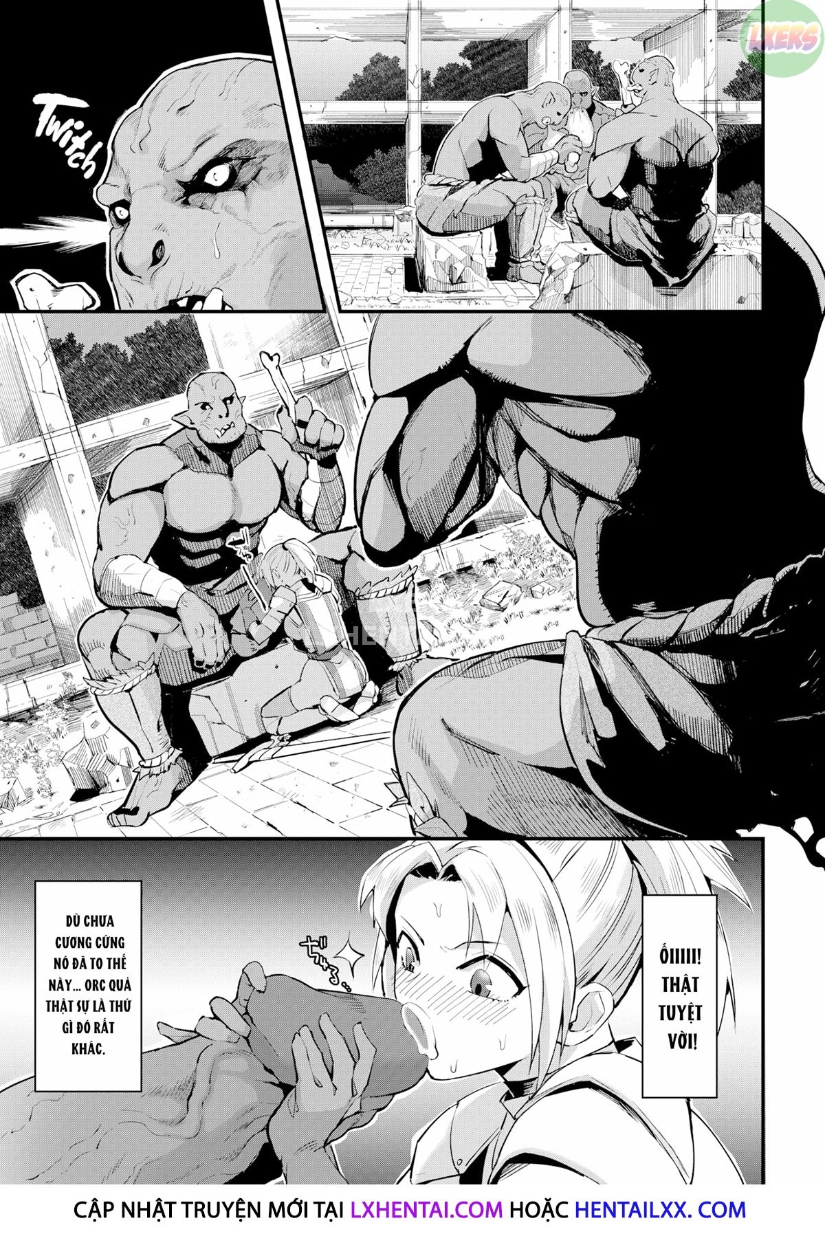 Đọc truyện hentai Sự thăng chức của nữ hiệp sỹ - Oneshot