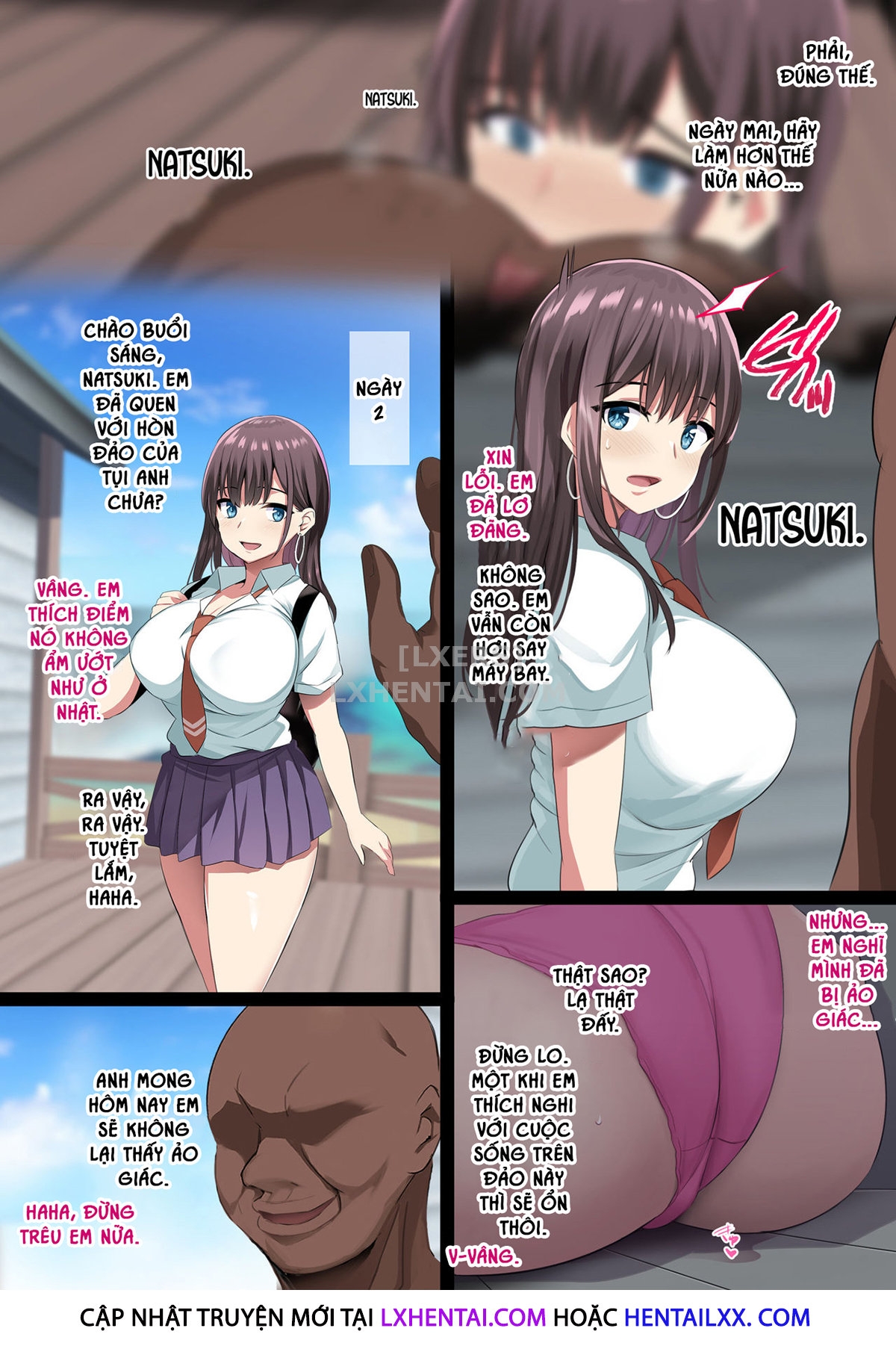 Đọc truyện hentai Kokkyou Naki Bonyuudan - Oneshot